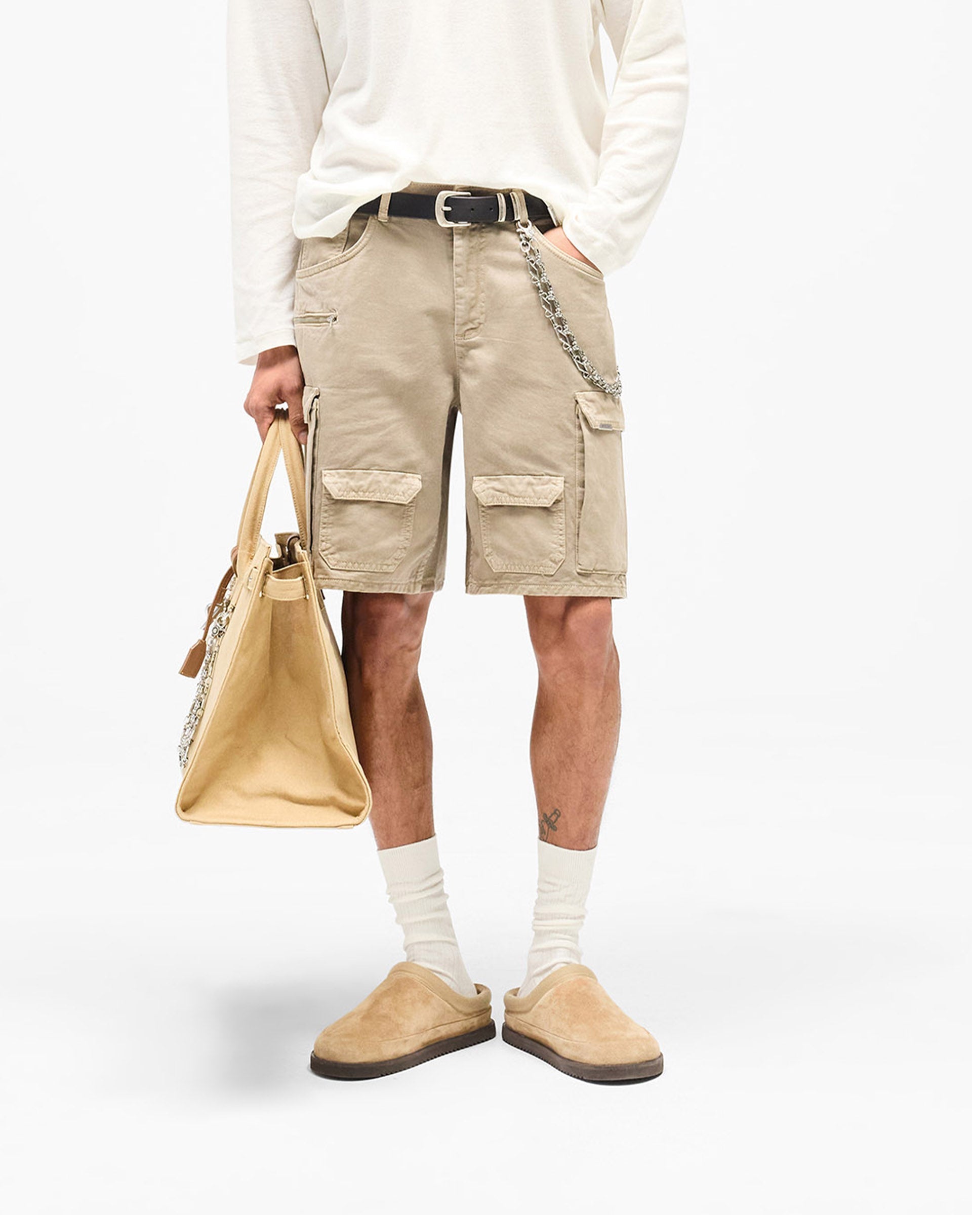 Loaded Cargo Short - Beige