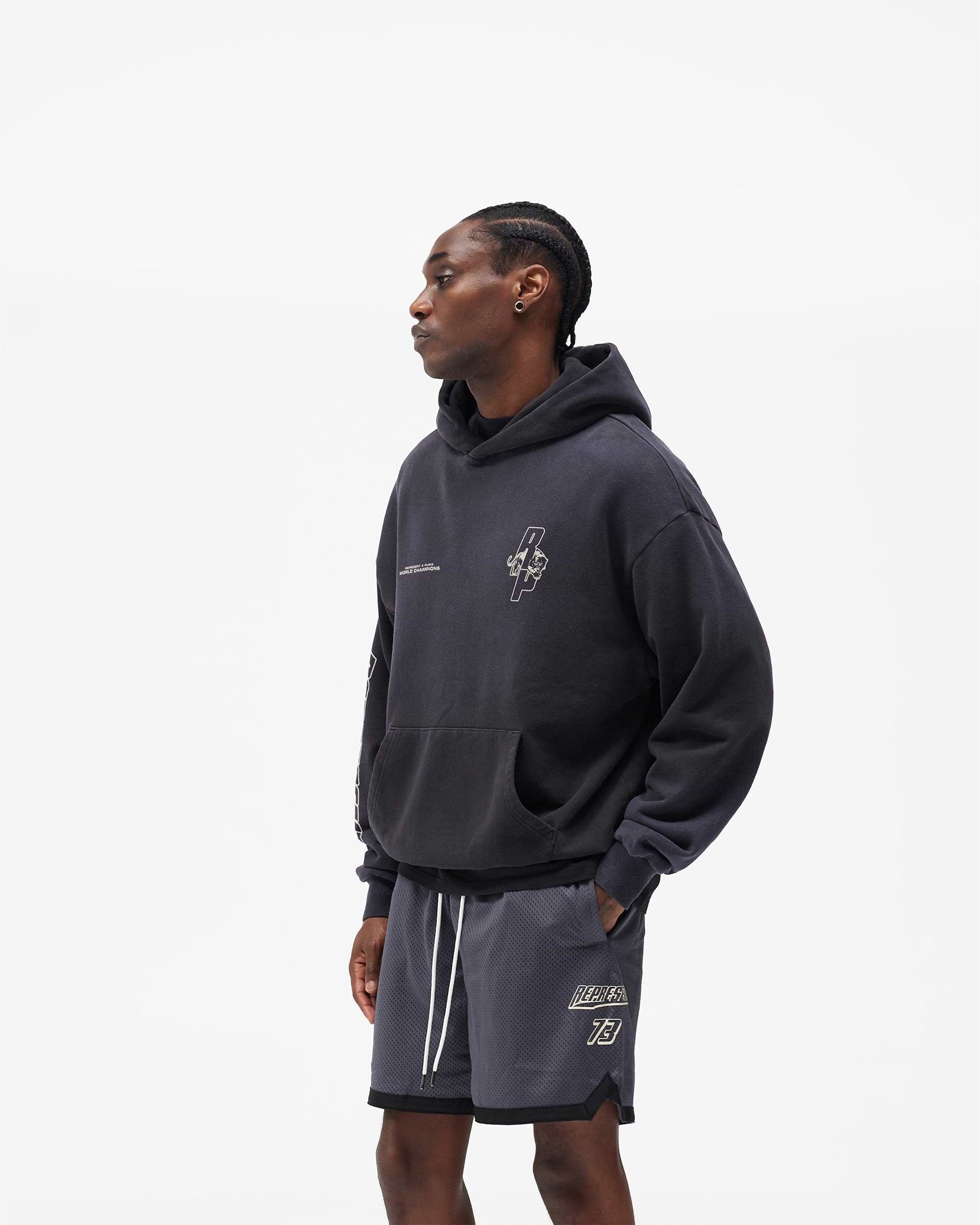 Represent X Puma Hoodie - Puma Black