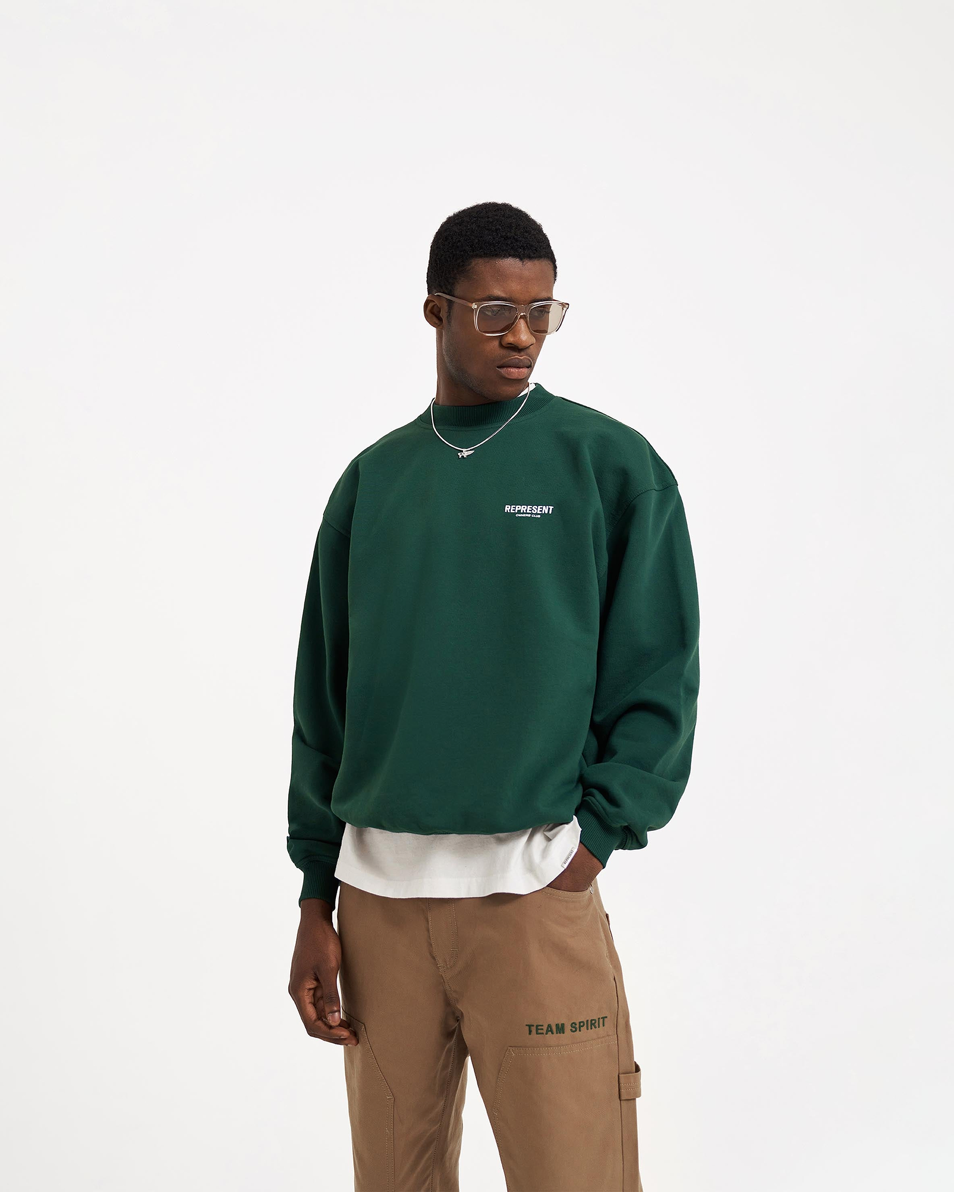 Represent Owners Club Sweater - Renngrün