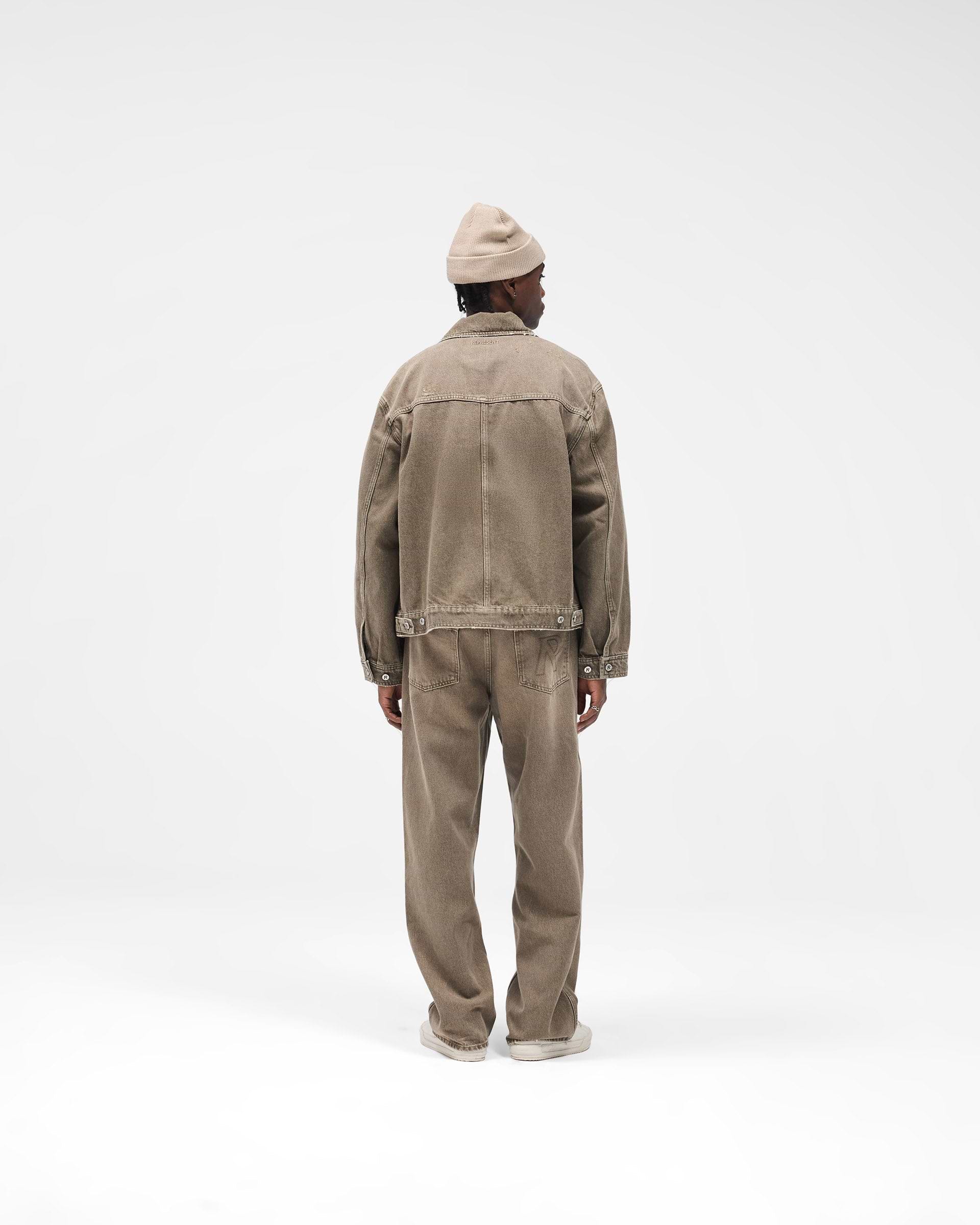 R3 Baggy Denim - Washed Olive