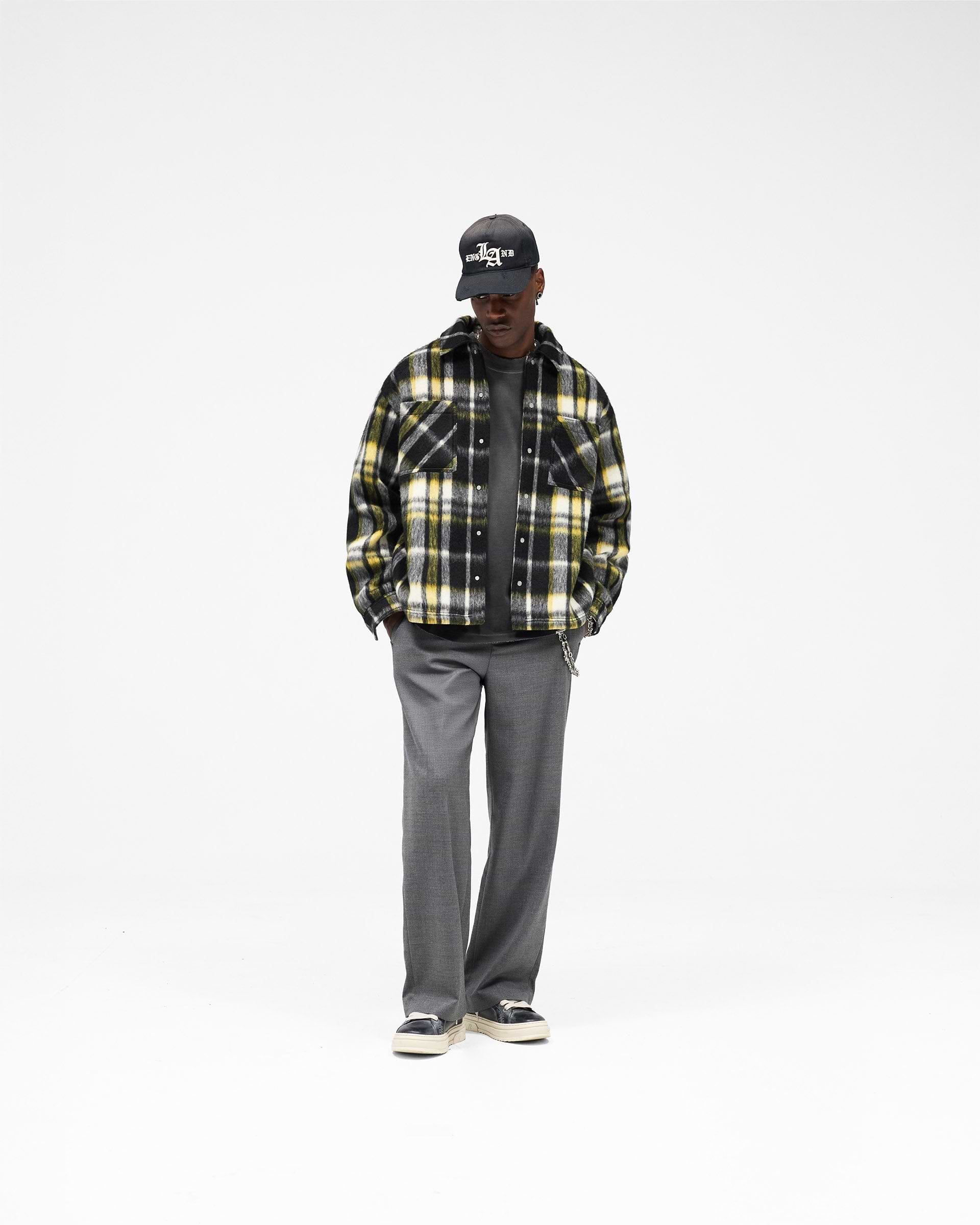 Textured Overshirt - Jet Black
