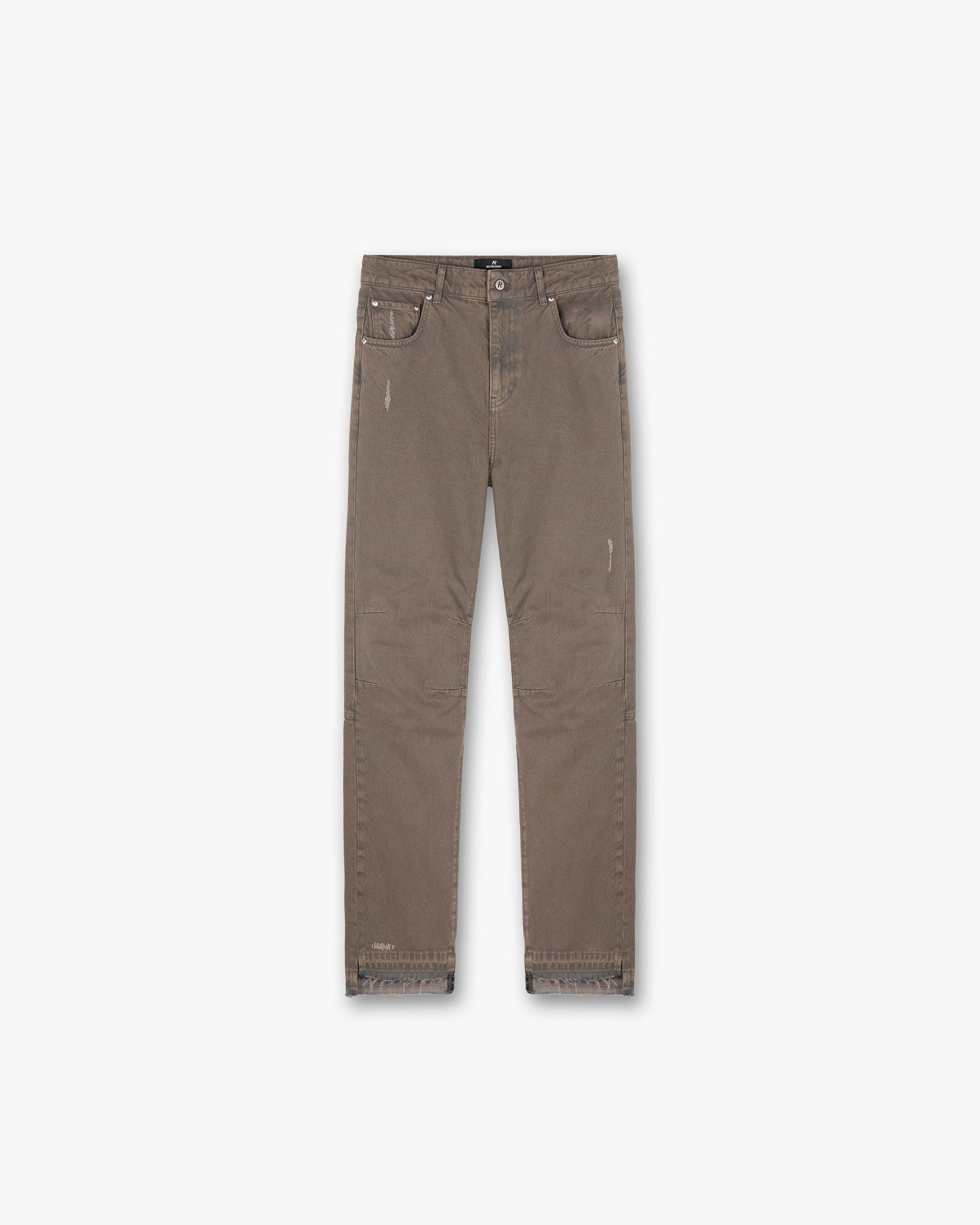 R2 Stepped Hem Denim - Tormenta de Arena