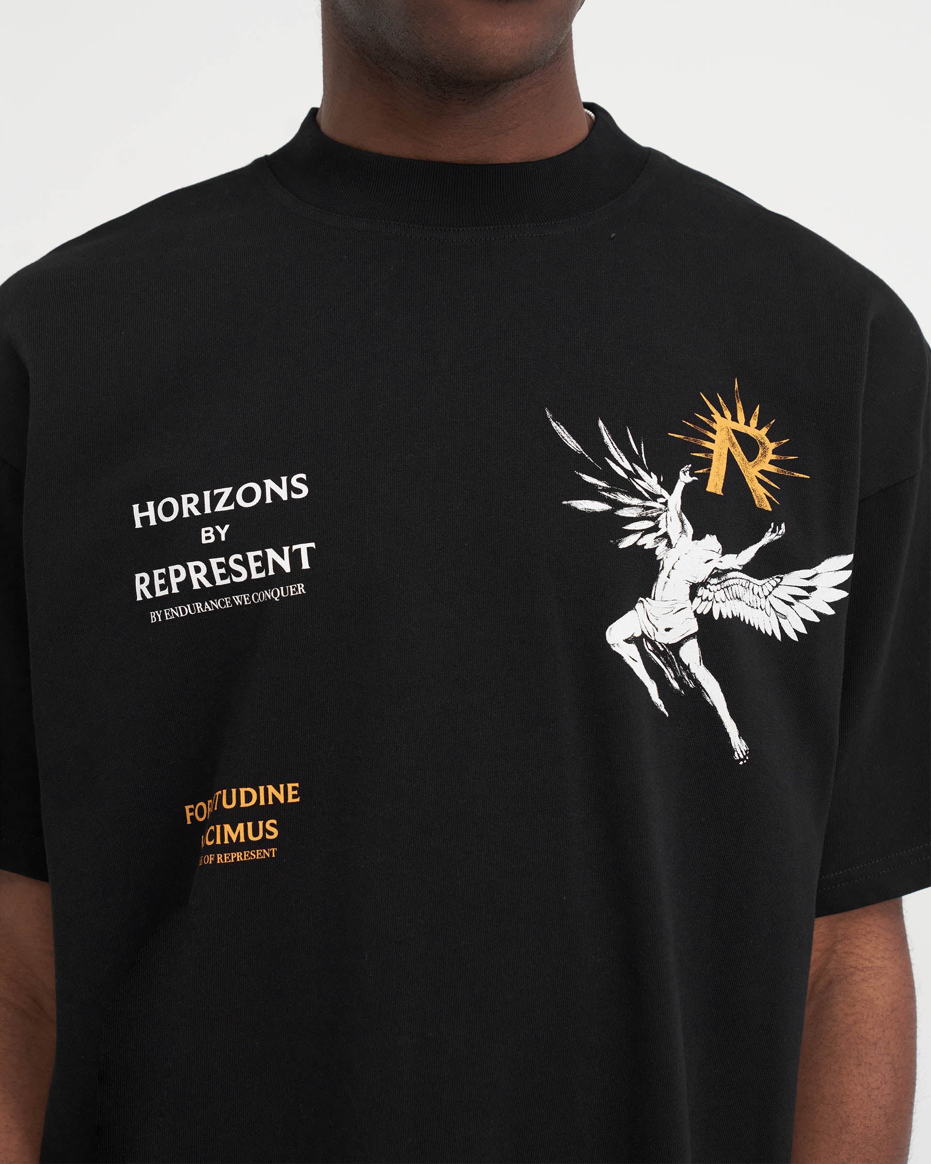 Icarus T-Shirt - Negro Intenso