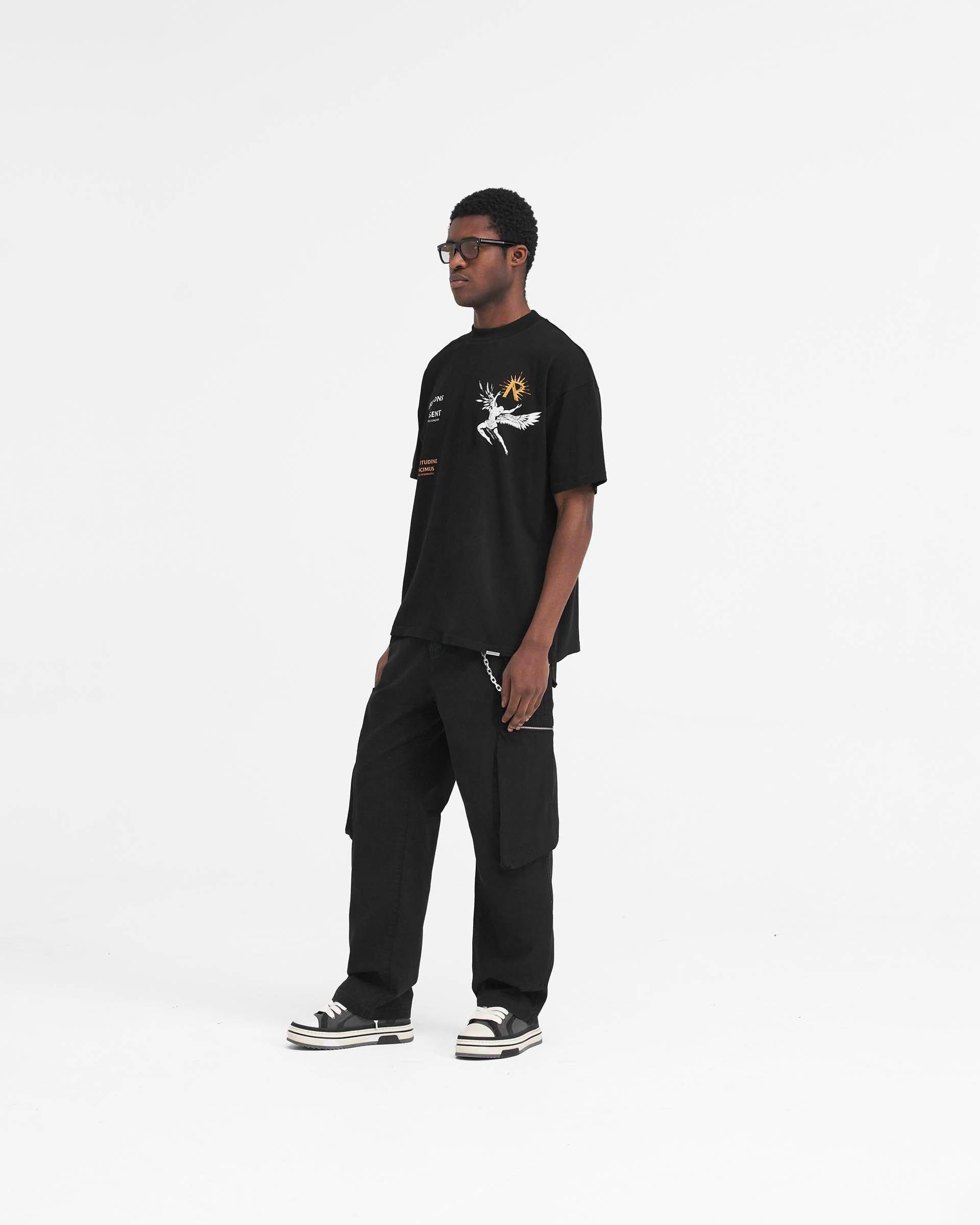 Icarus T-Shirt - Negro Intenso