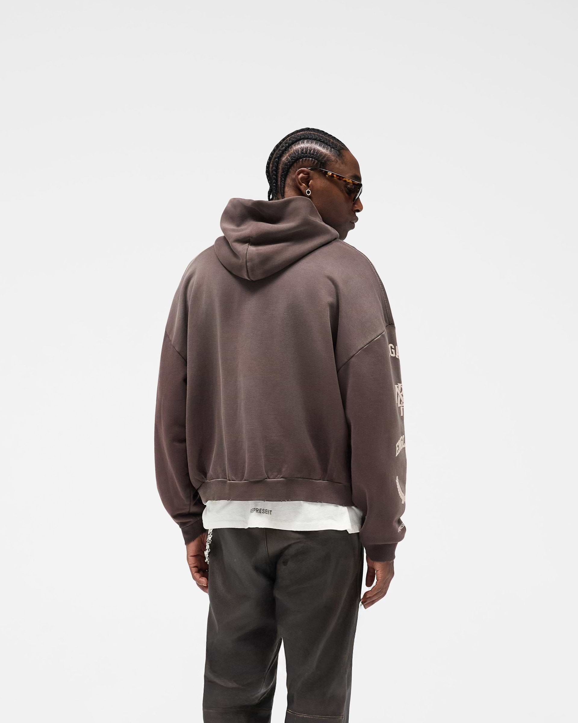 Represent Legacy Crest Hoodie - Nero