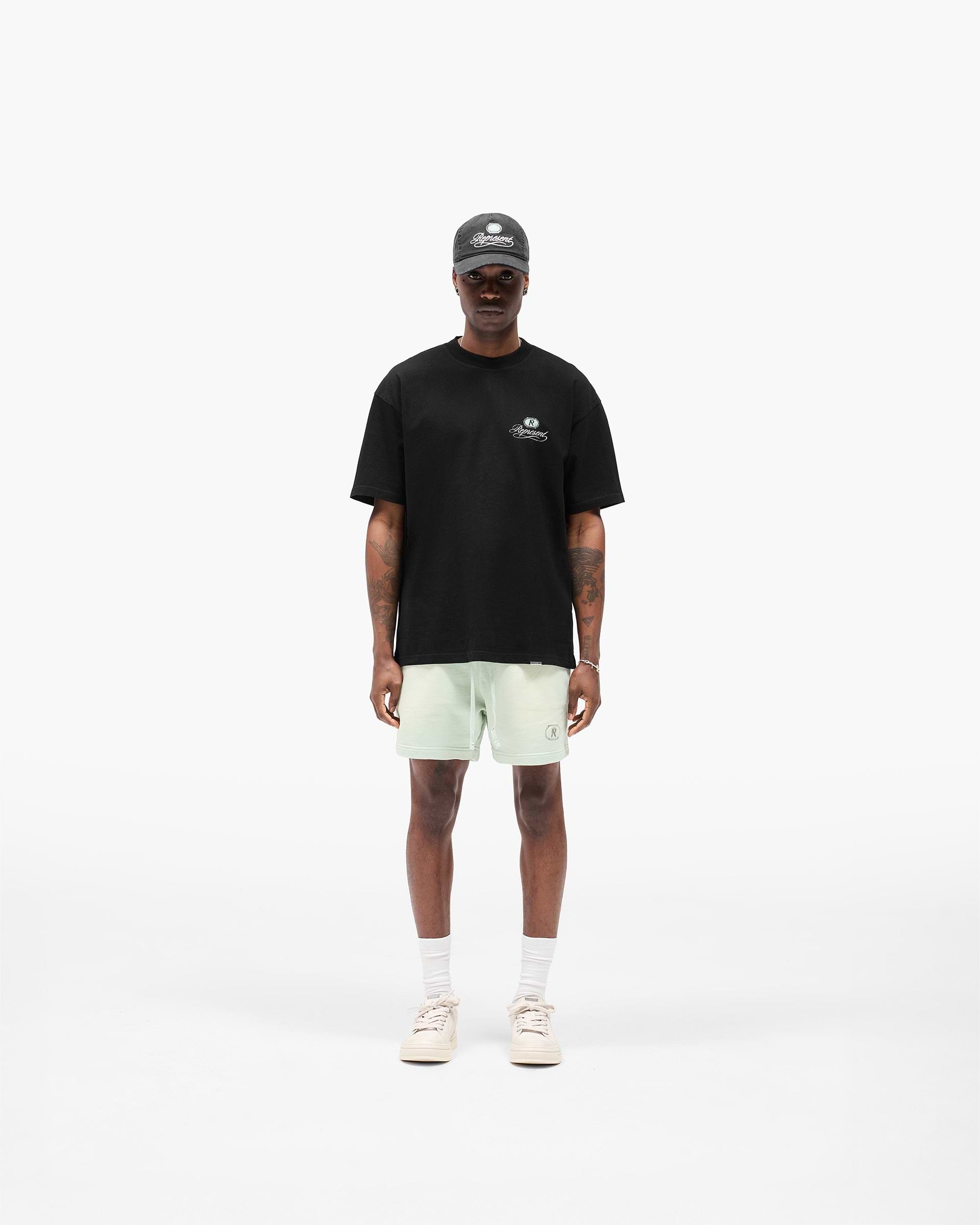 Grand Vintage Hand Drawn T-Shirt - Tiefschwarz