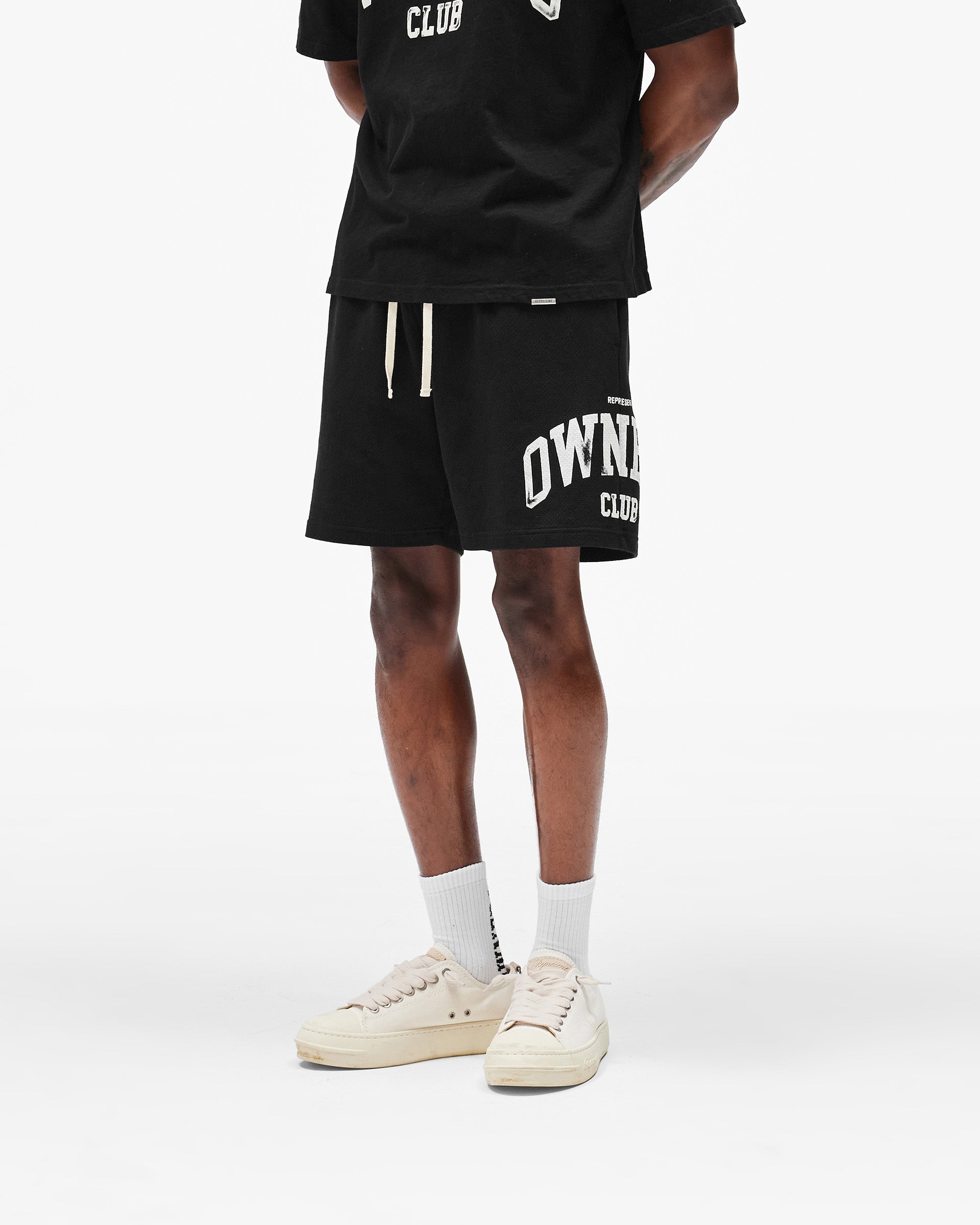 Represent Owners Club Mesh Short - Jet Black