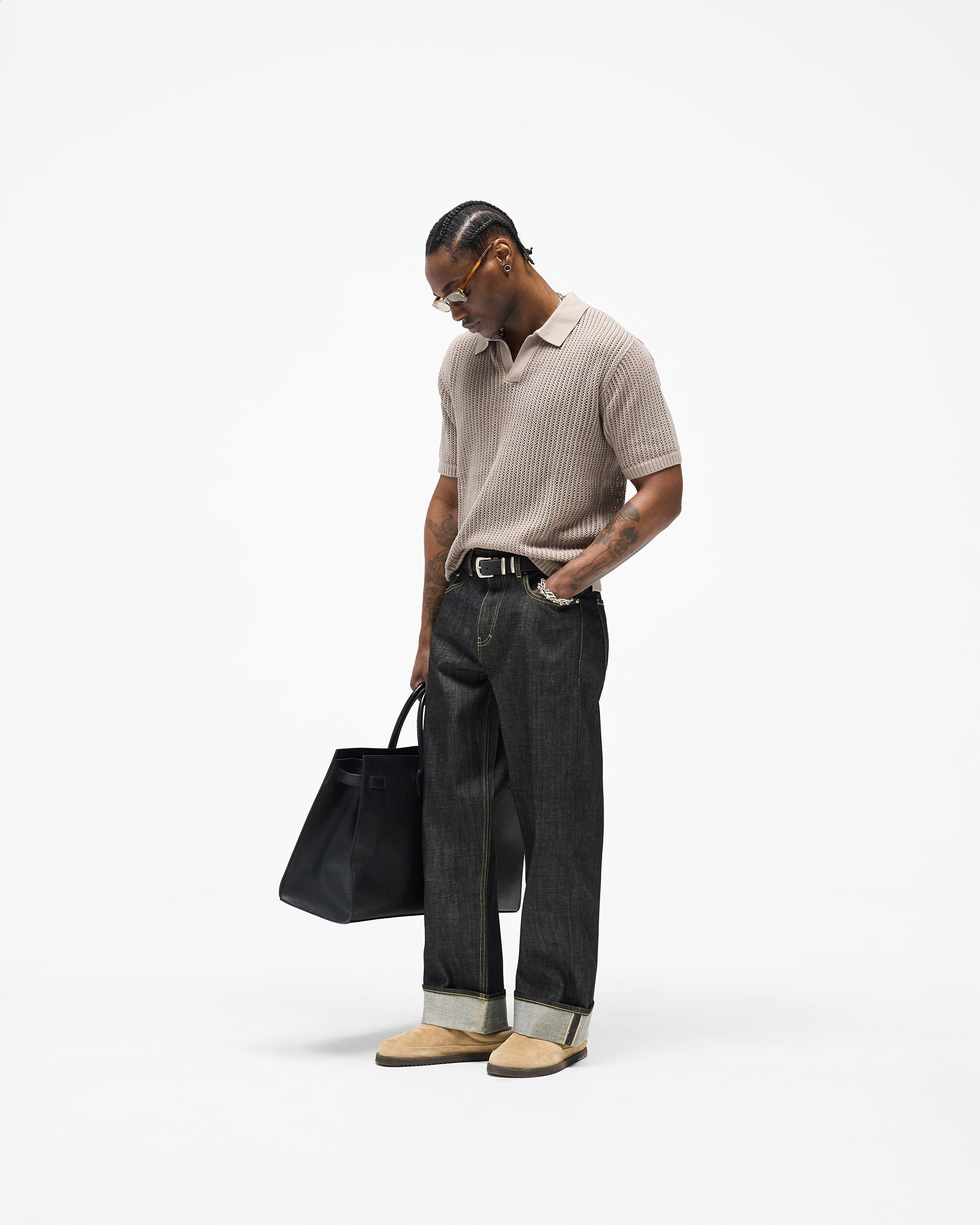 Beverly Knit Polo - Vintage Khaki