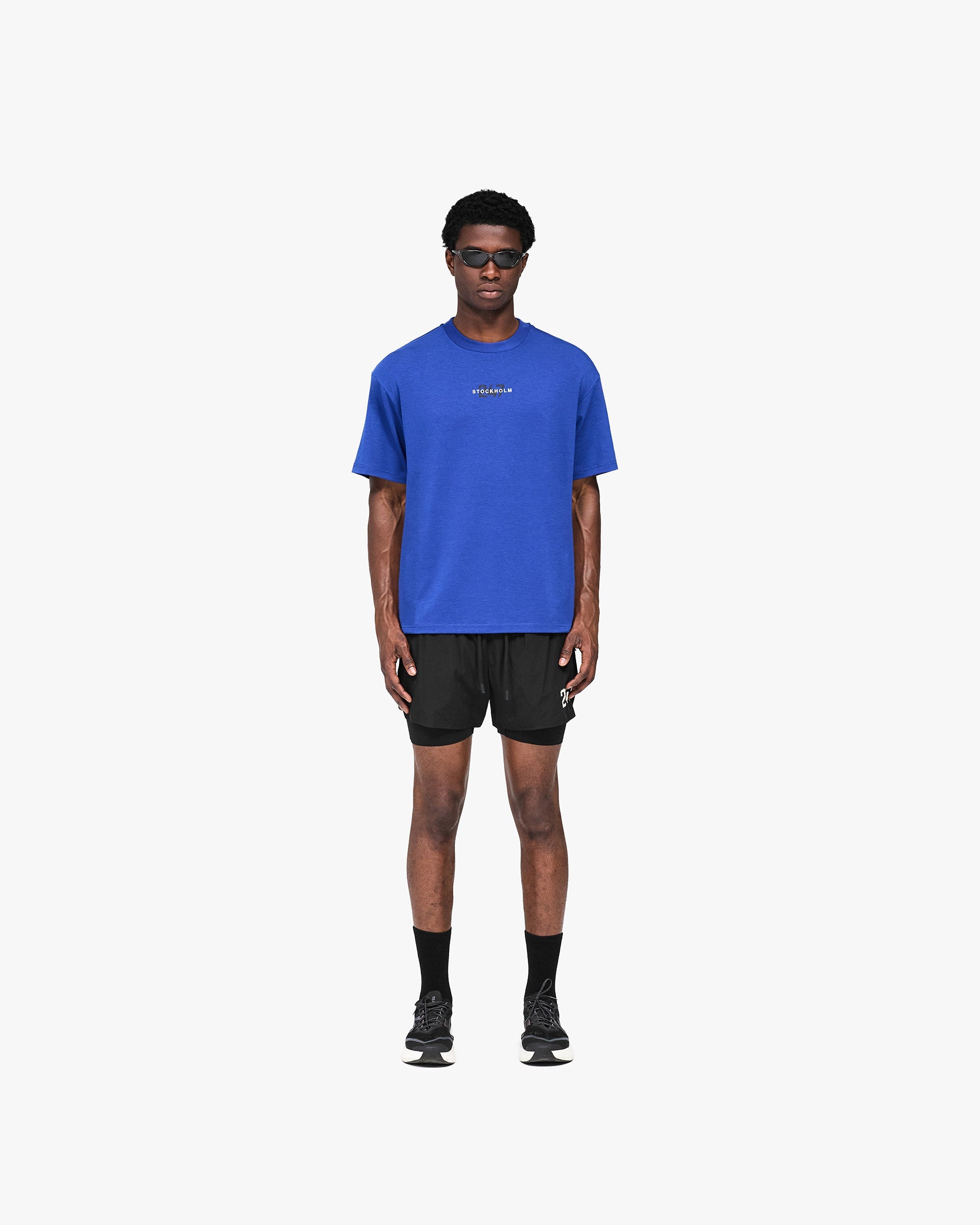 247 Stockholm Oversized T-Shirt - Blue