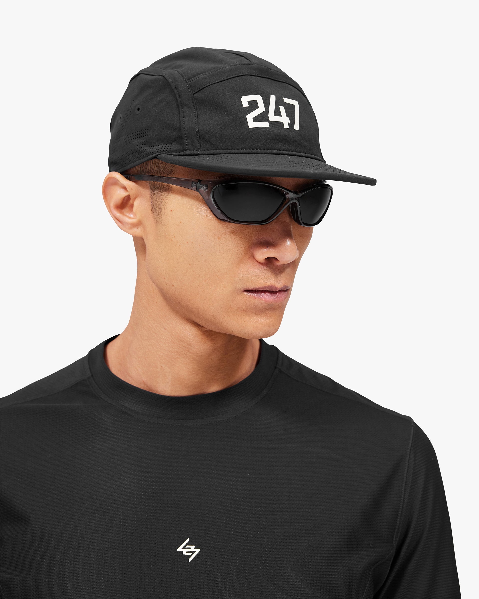247 x 47 Taped Cap - Jet Black