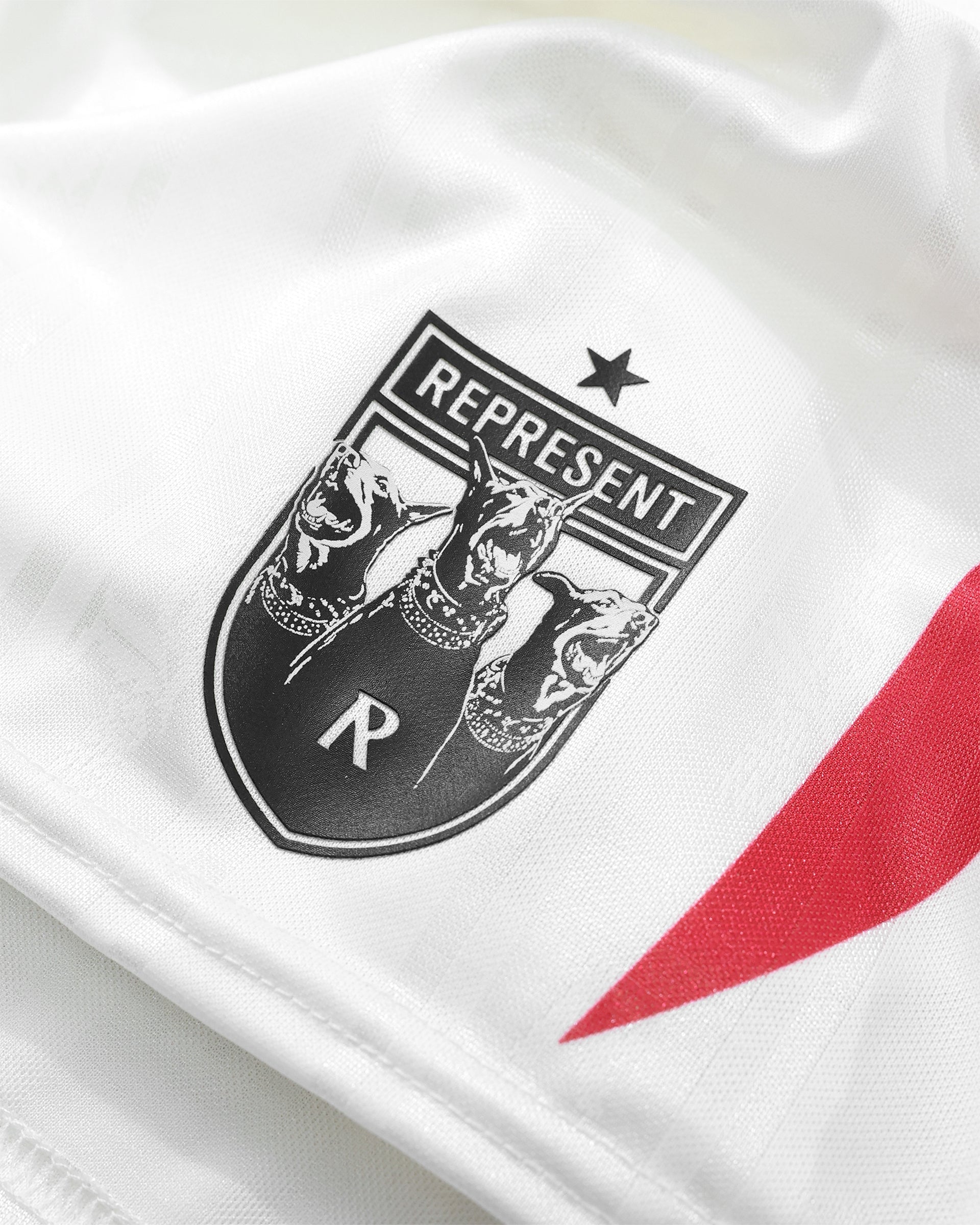 Spike Football Shorts - Flat White