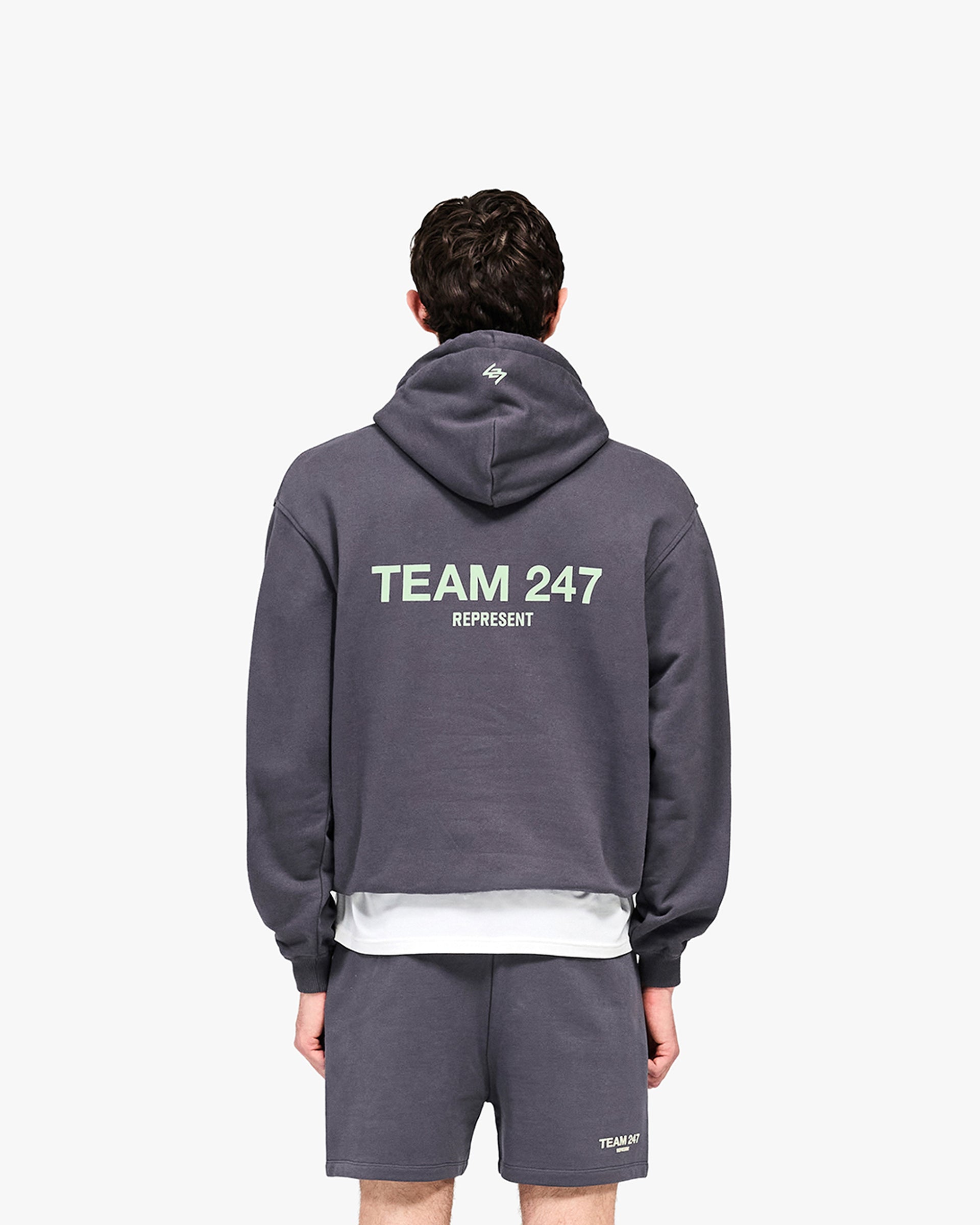 Team 247 Oversized Hoodie - Graphene