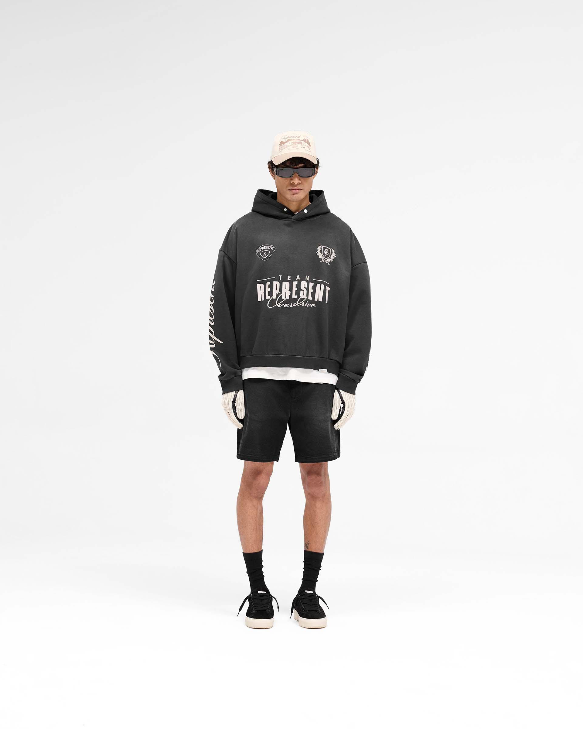 World Championship Hoodie - Negro Manchado