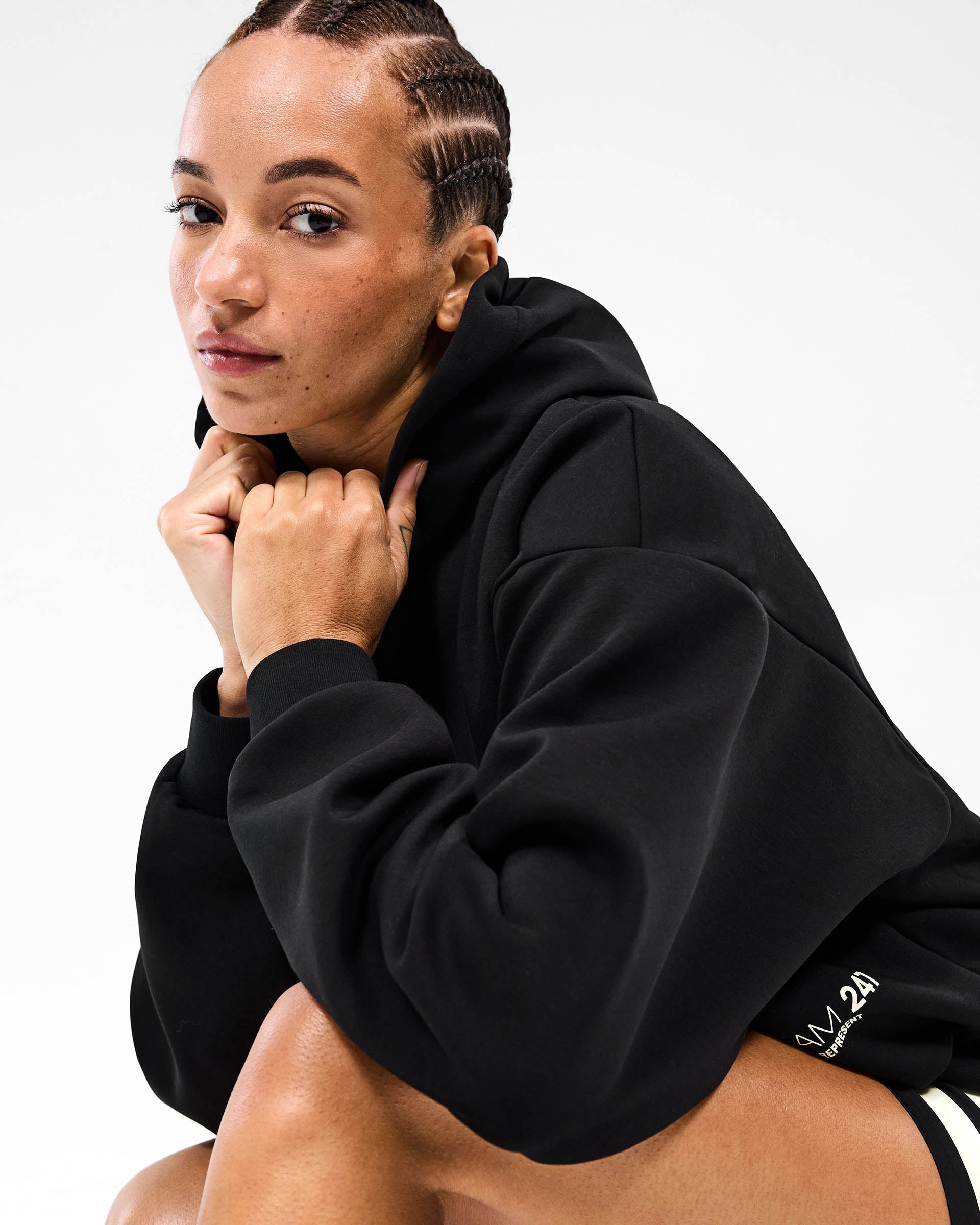 247 Training Hoodie - Schwarz