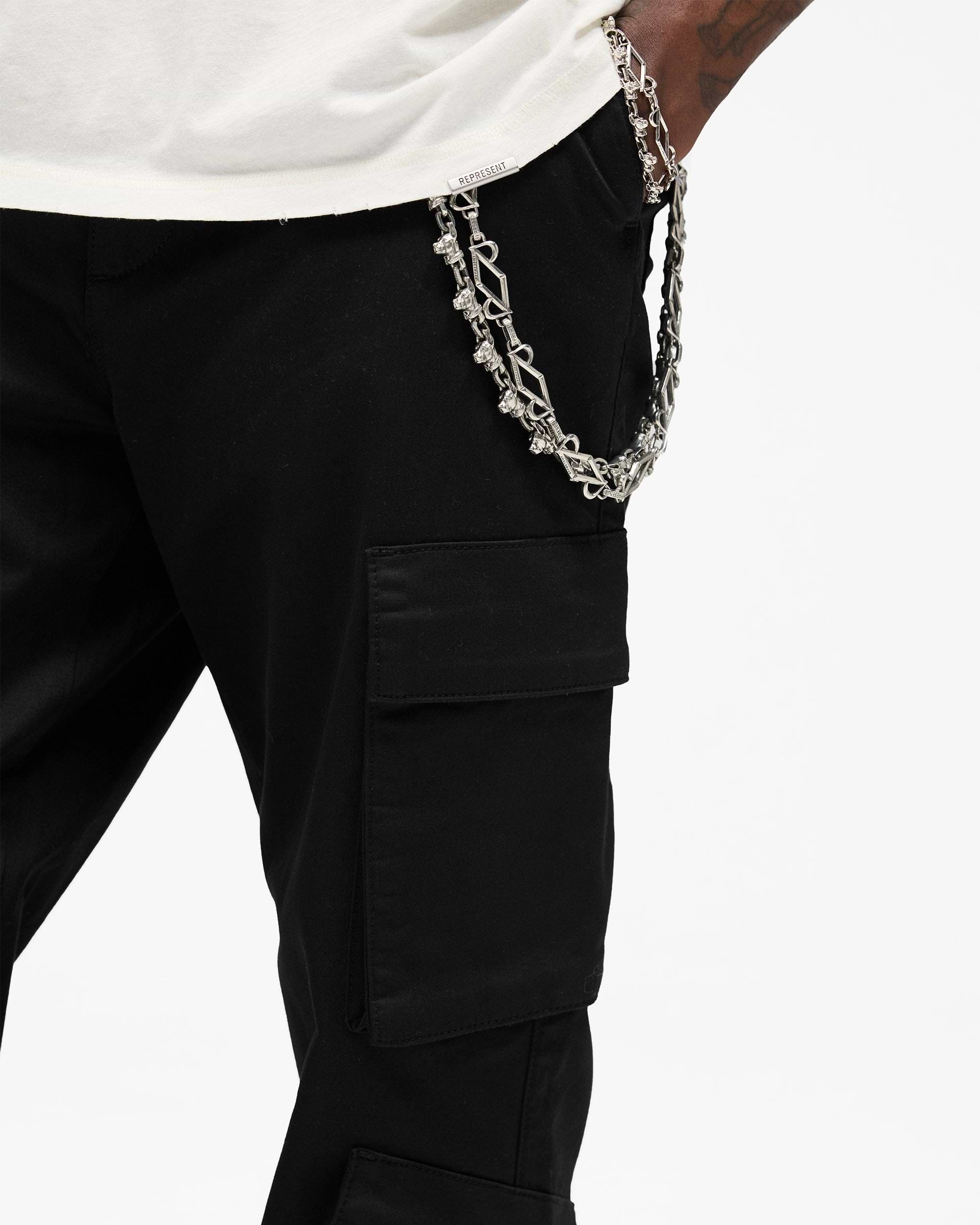 Doberman Trouser Chain - Silver