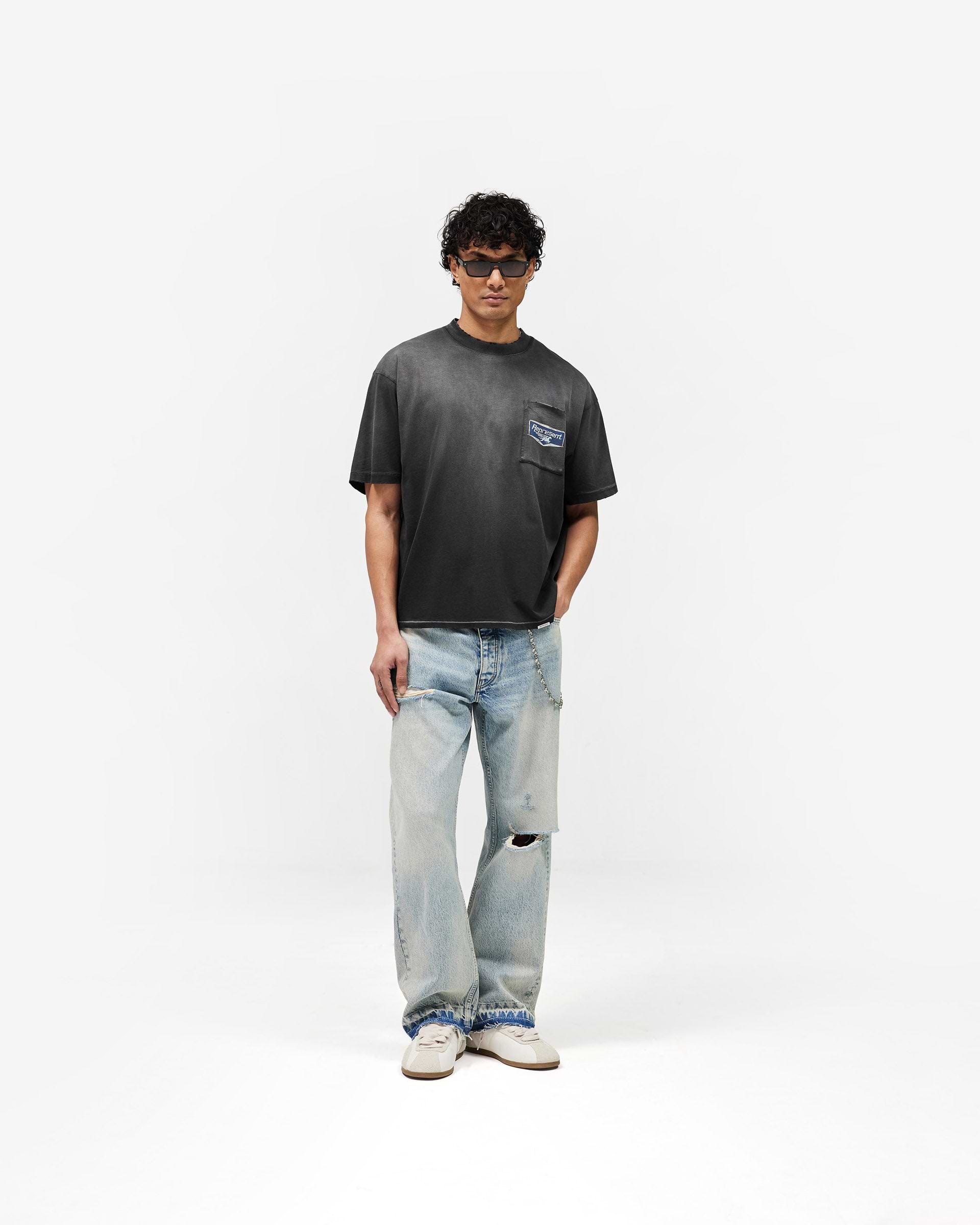 Nothing Faster T-Shirt - Stained Black