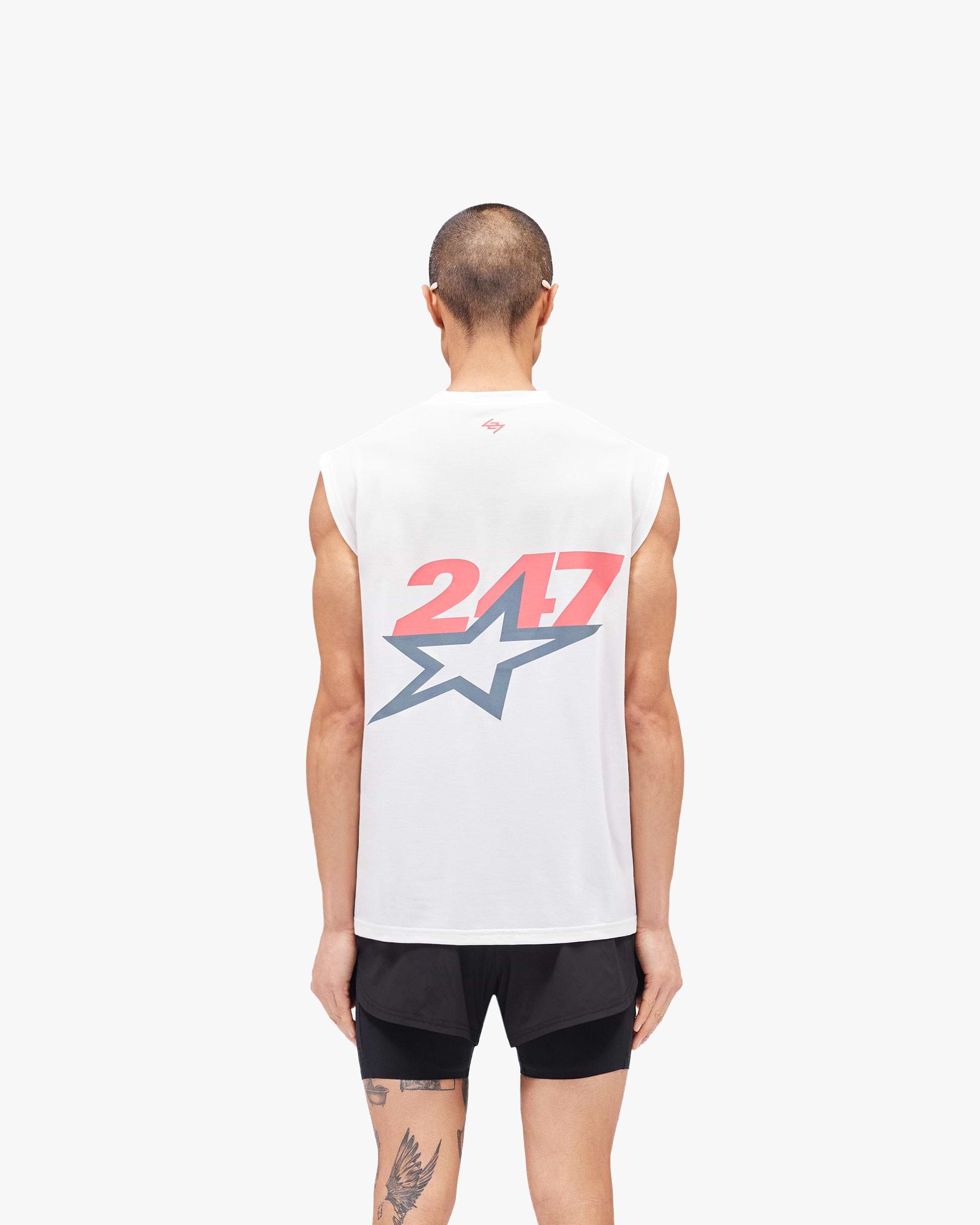Team 247 Star Tank - Flat White