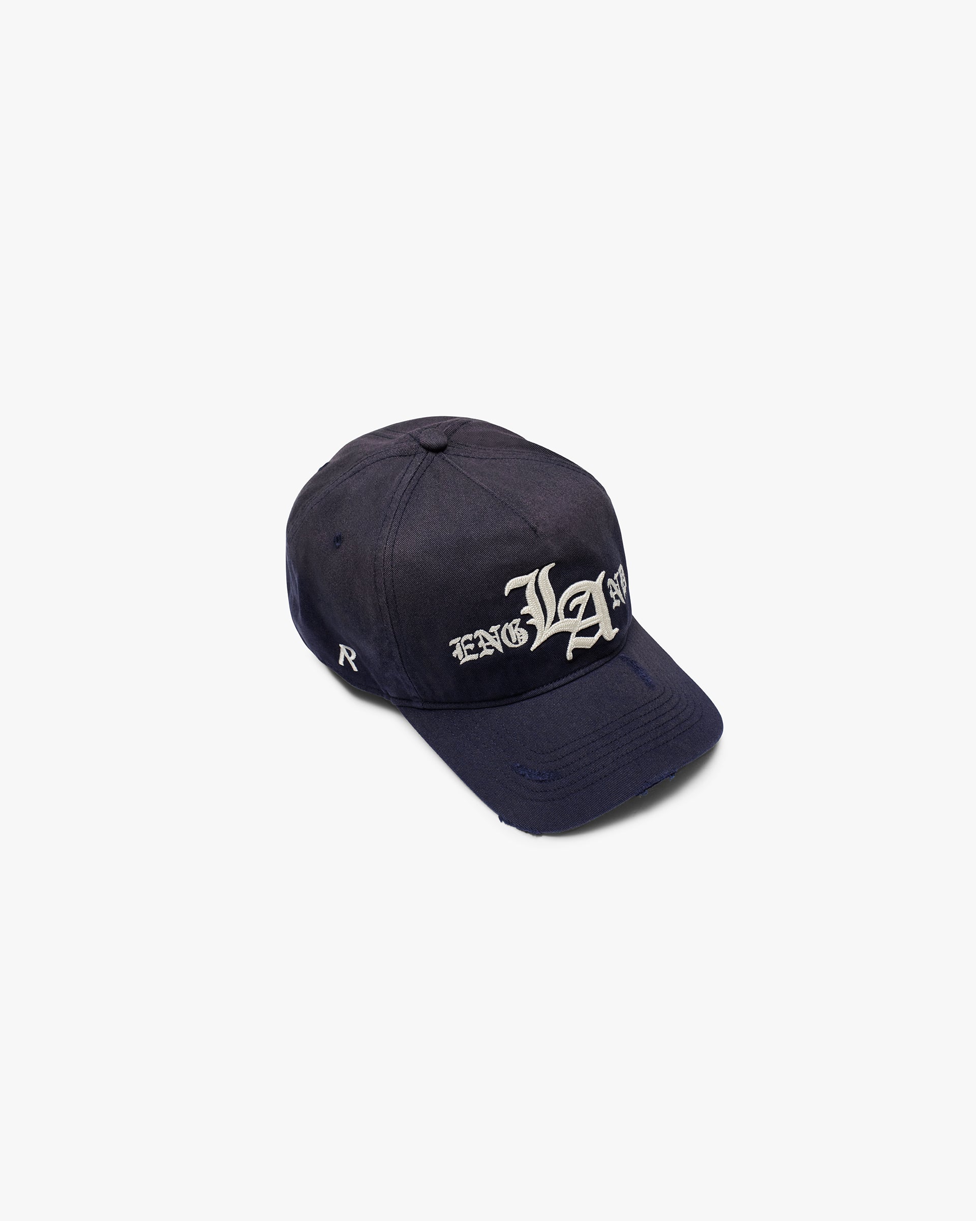 LA England Old English Cap - Gewaschenes Marineblau