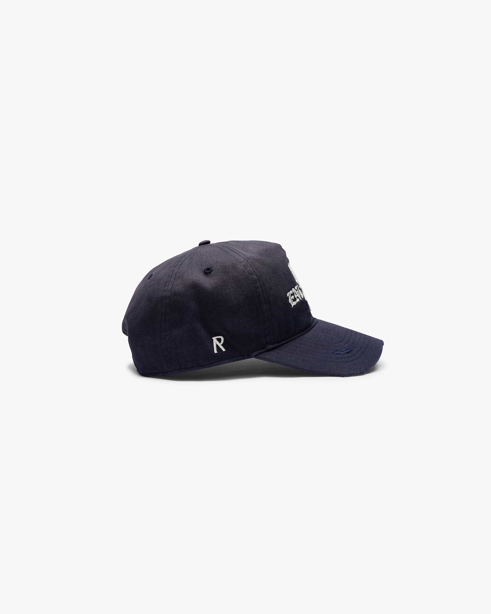 LA England Old English Cap - Gewaschenes Marineblau
