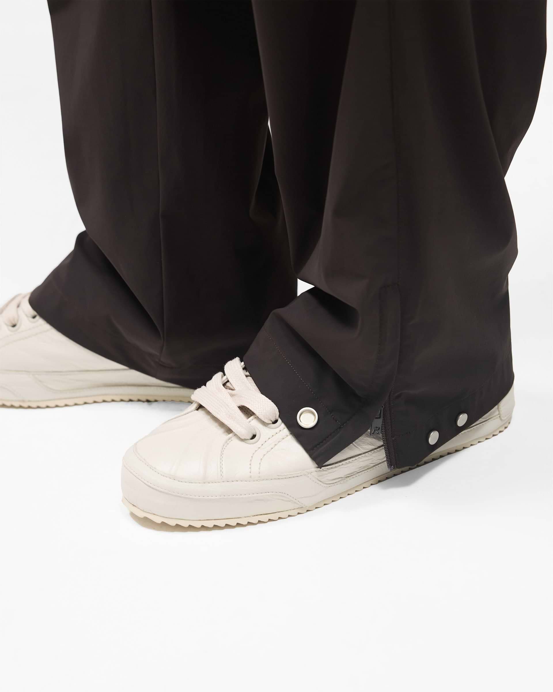 Initial Nylon Track Pant - Coffee