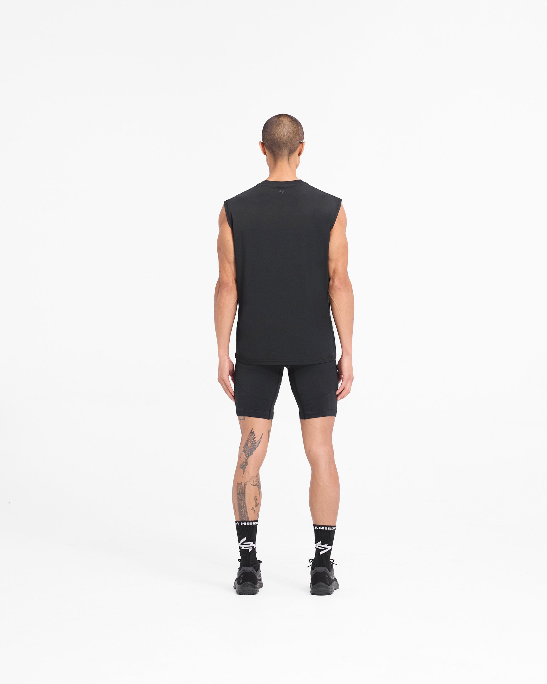 247 DNA Oversized Tank - Jet Black