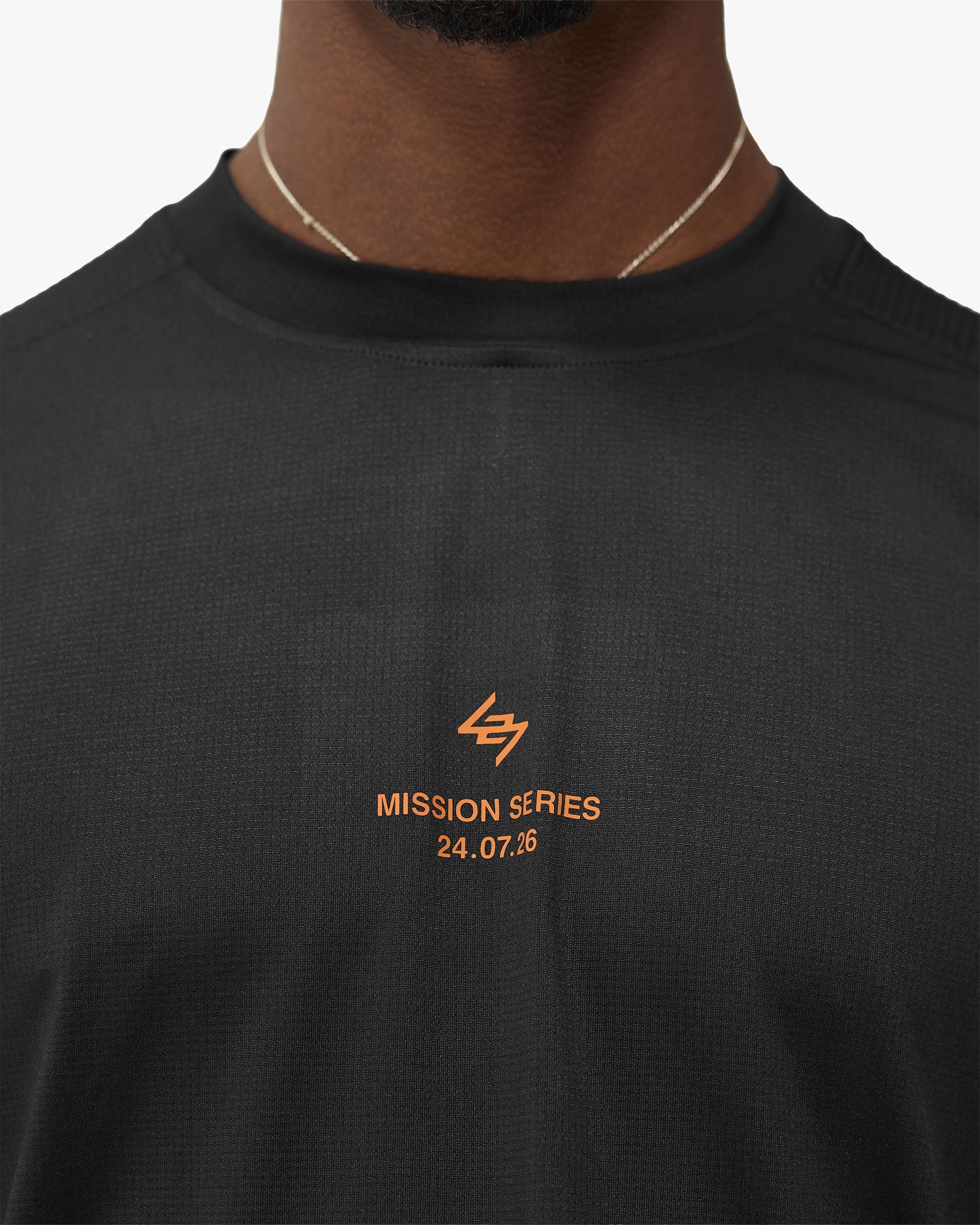 247 Mission Series T-Shirt 2026 - Jet Black