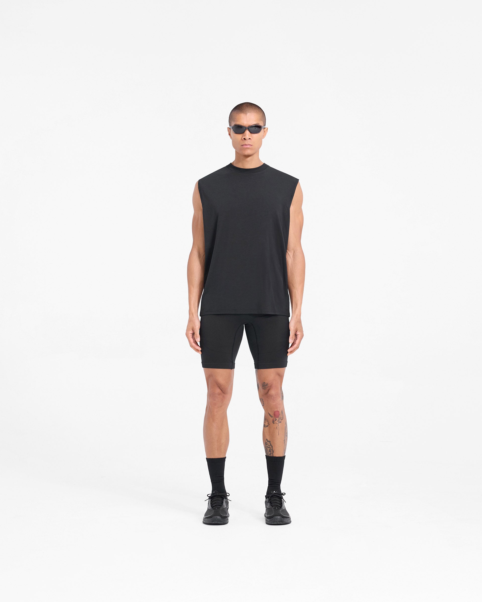 247 DNA Oversized Tank - Jet Black