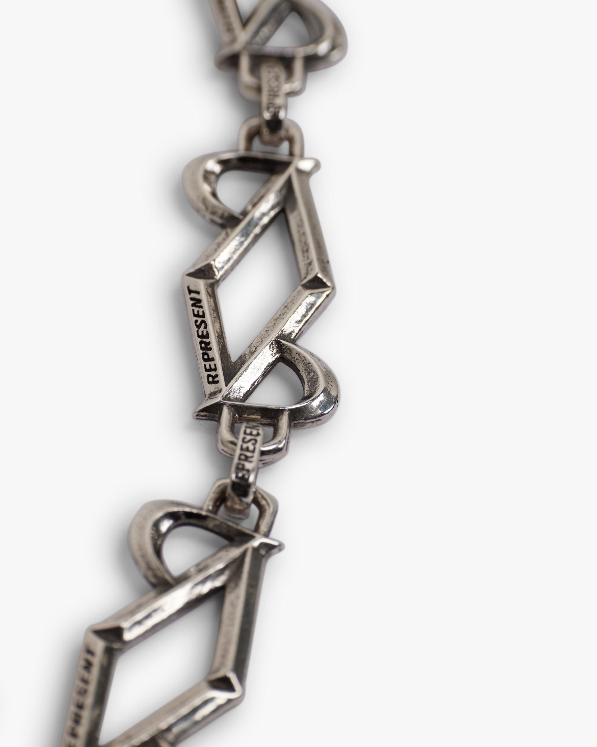Initial Trouser Chain - Silver
