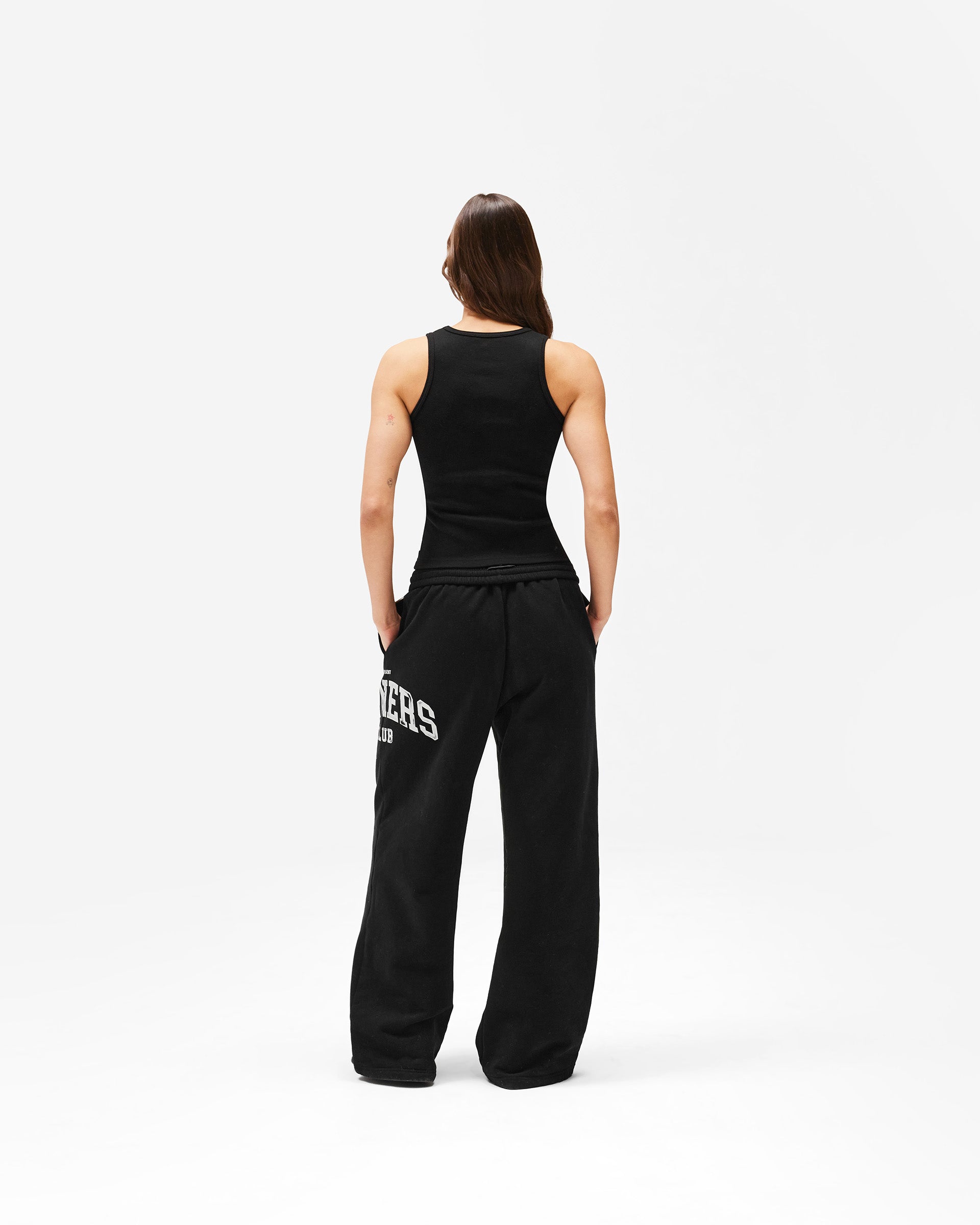 Represent Owners Club Rib Vest - Jet Black