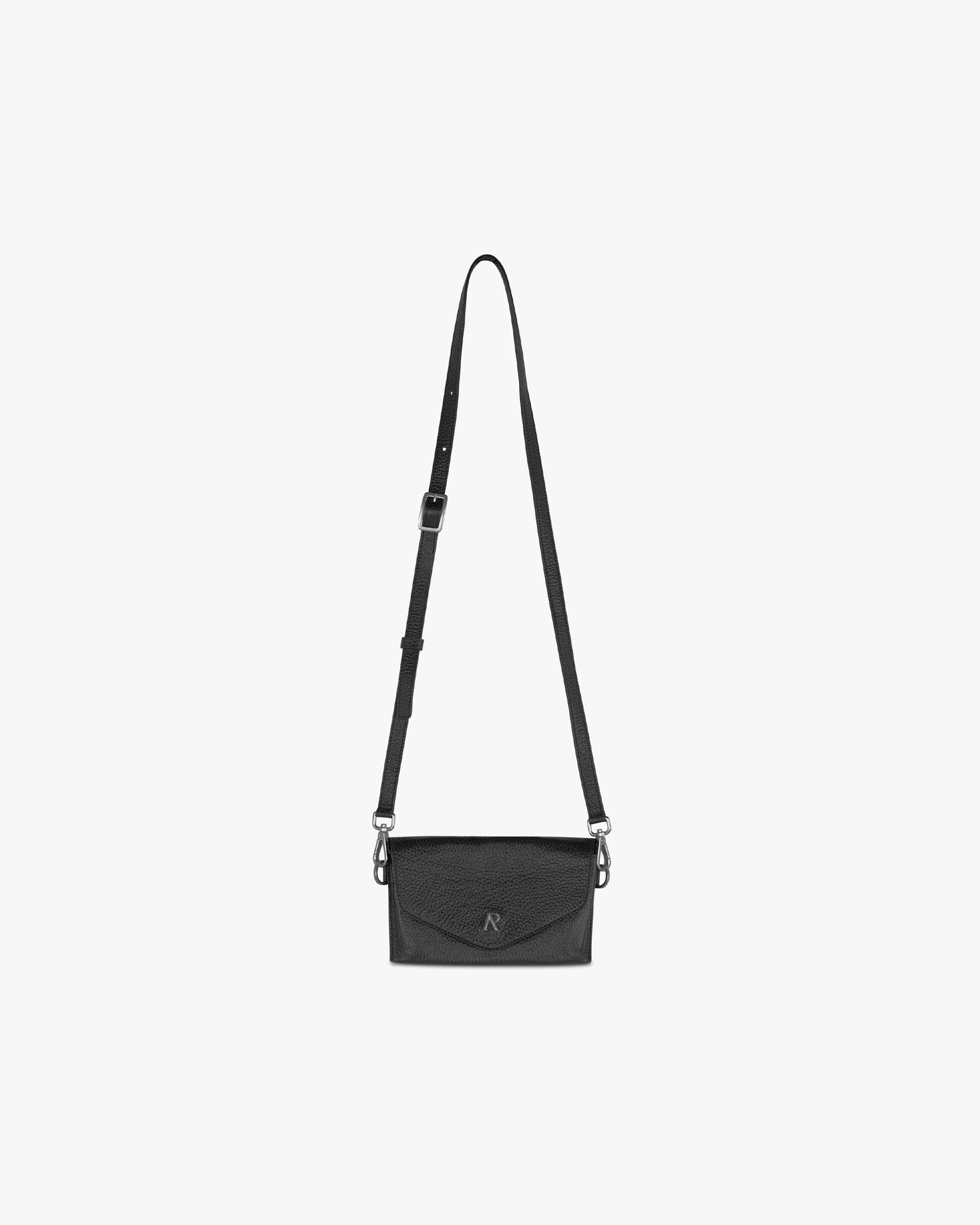 Sac bandoulière pour Lunettes de soleil - Noir Jais