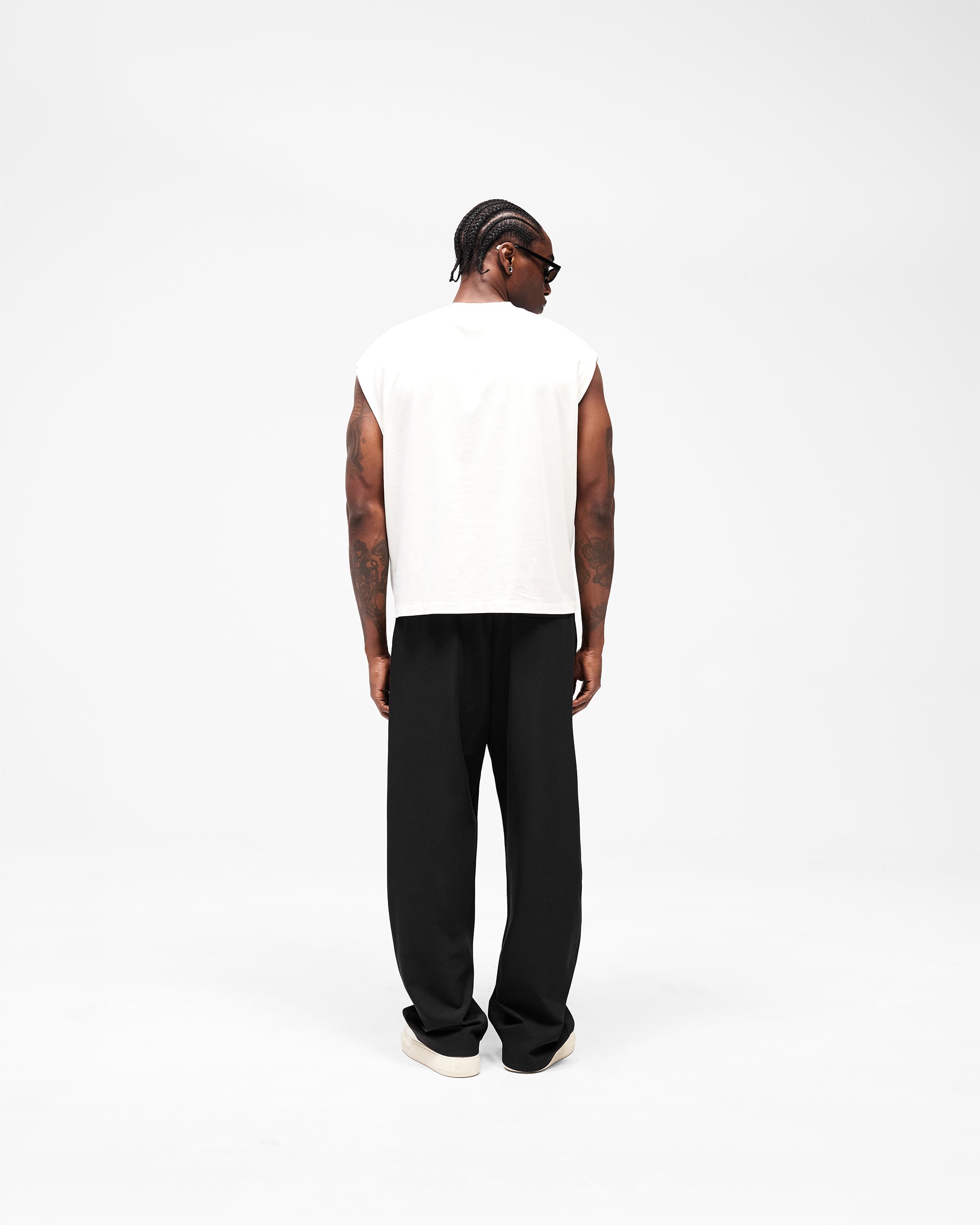 Initial Tape Pant - Jet Black