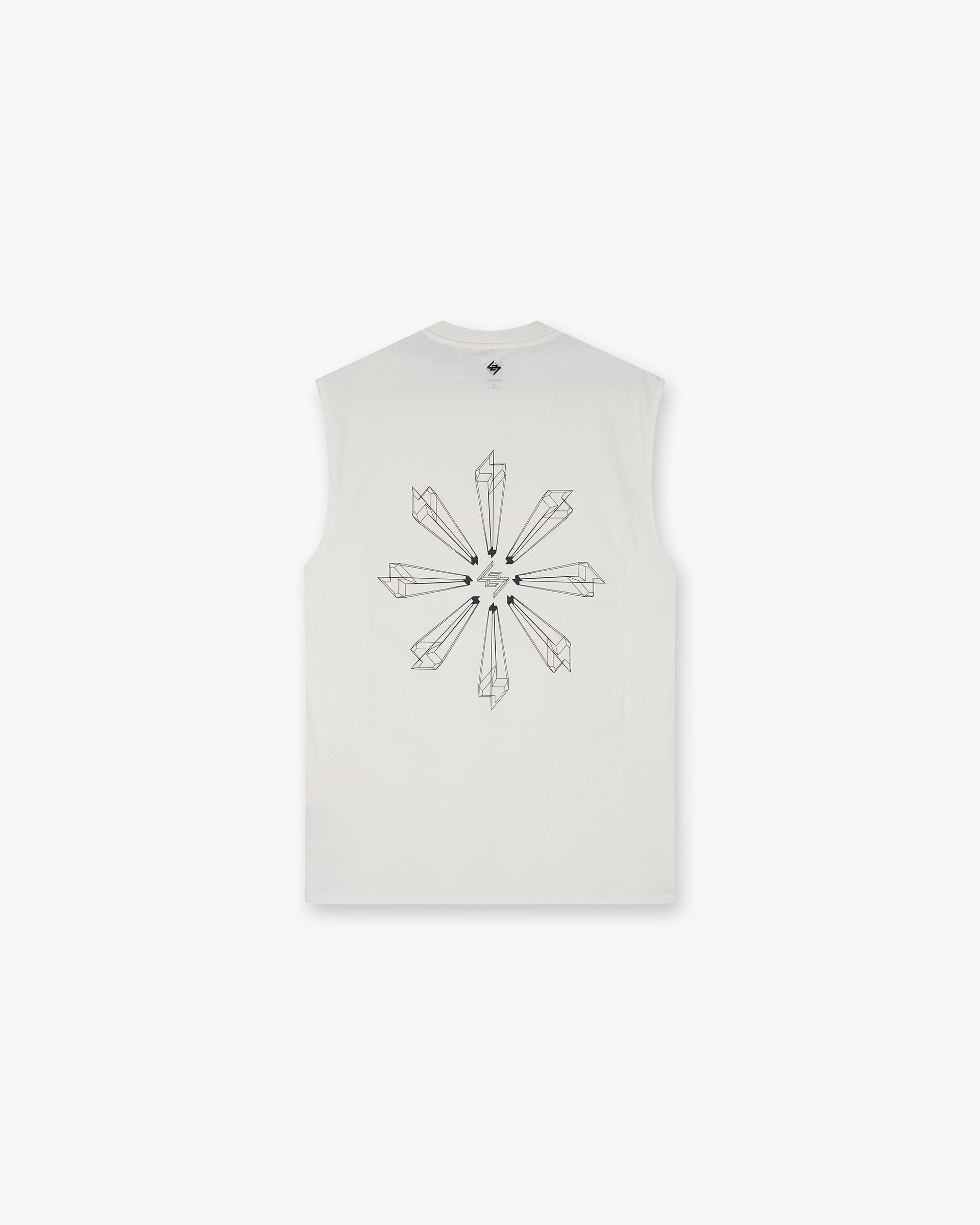 247 Uprising Oversized Tank - Flat White