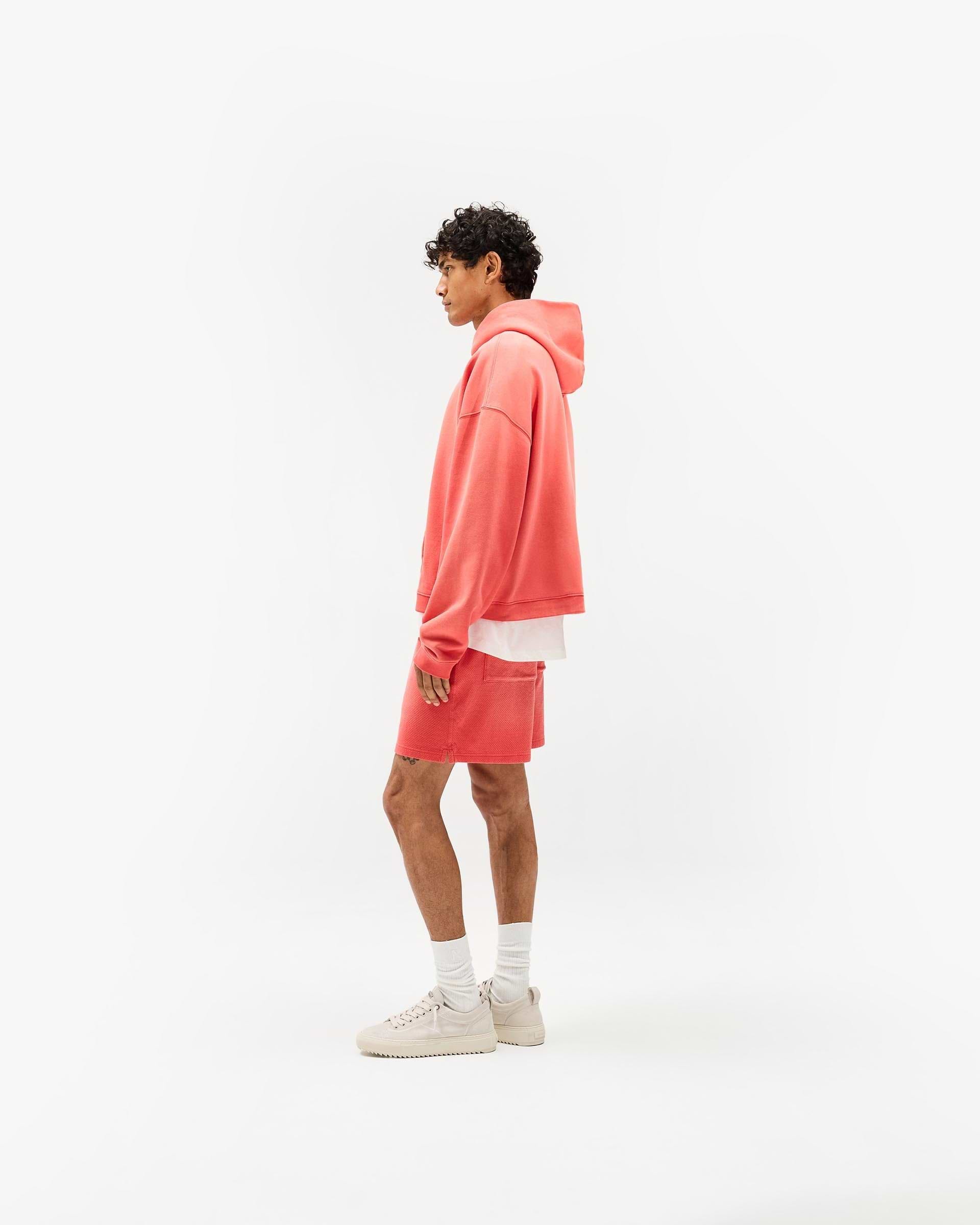 Initial Mesh Shorts - Vintage Red
