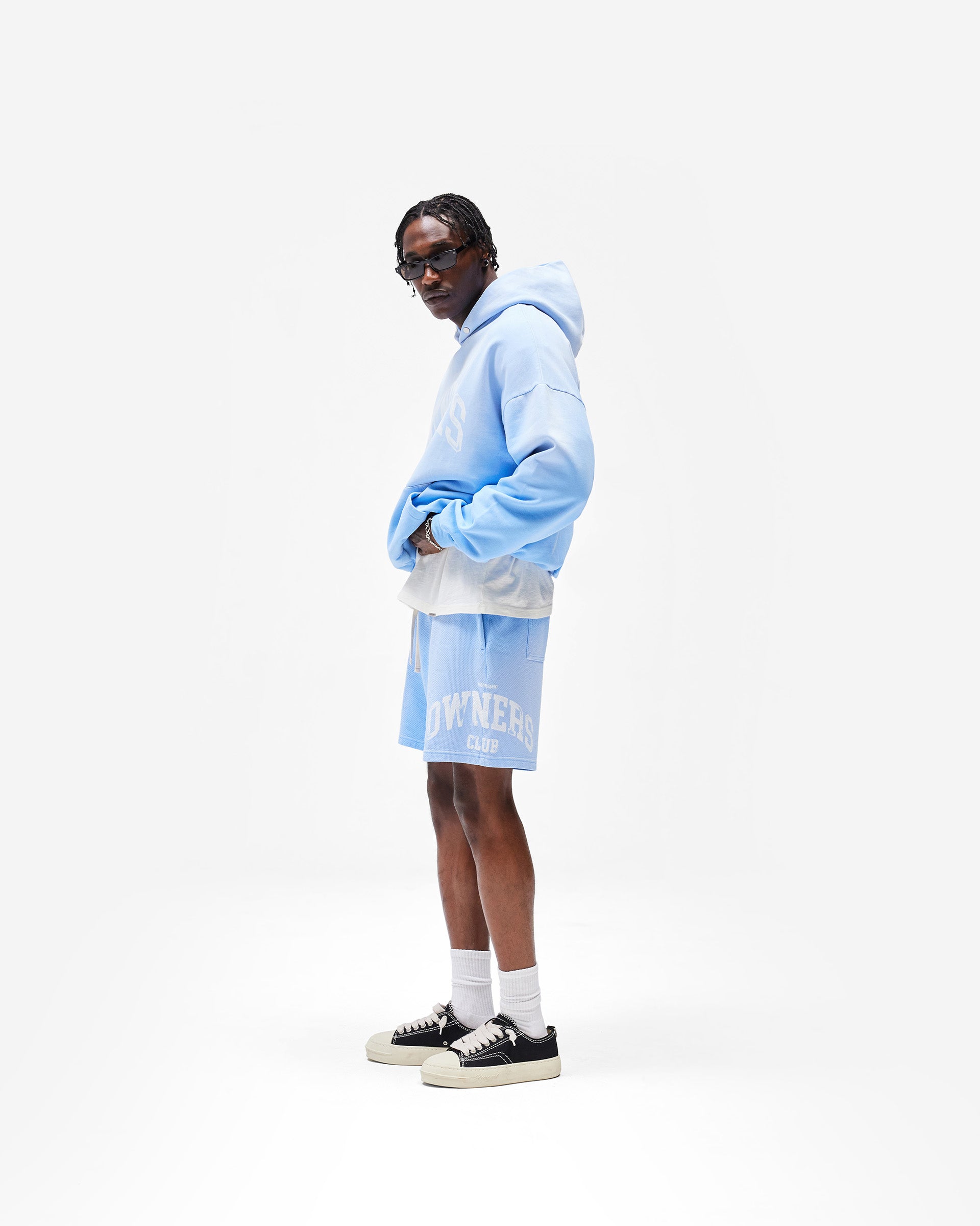 Represent Owners Club Hoodie - Sky Blue