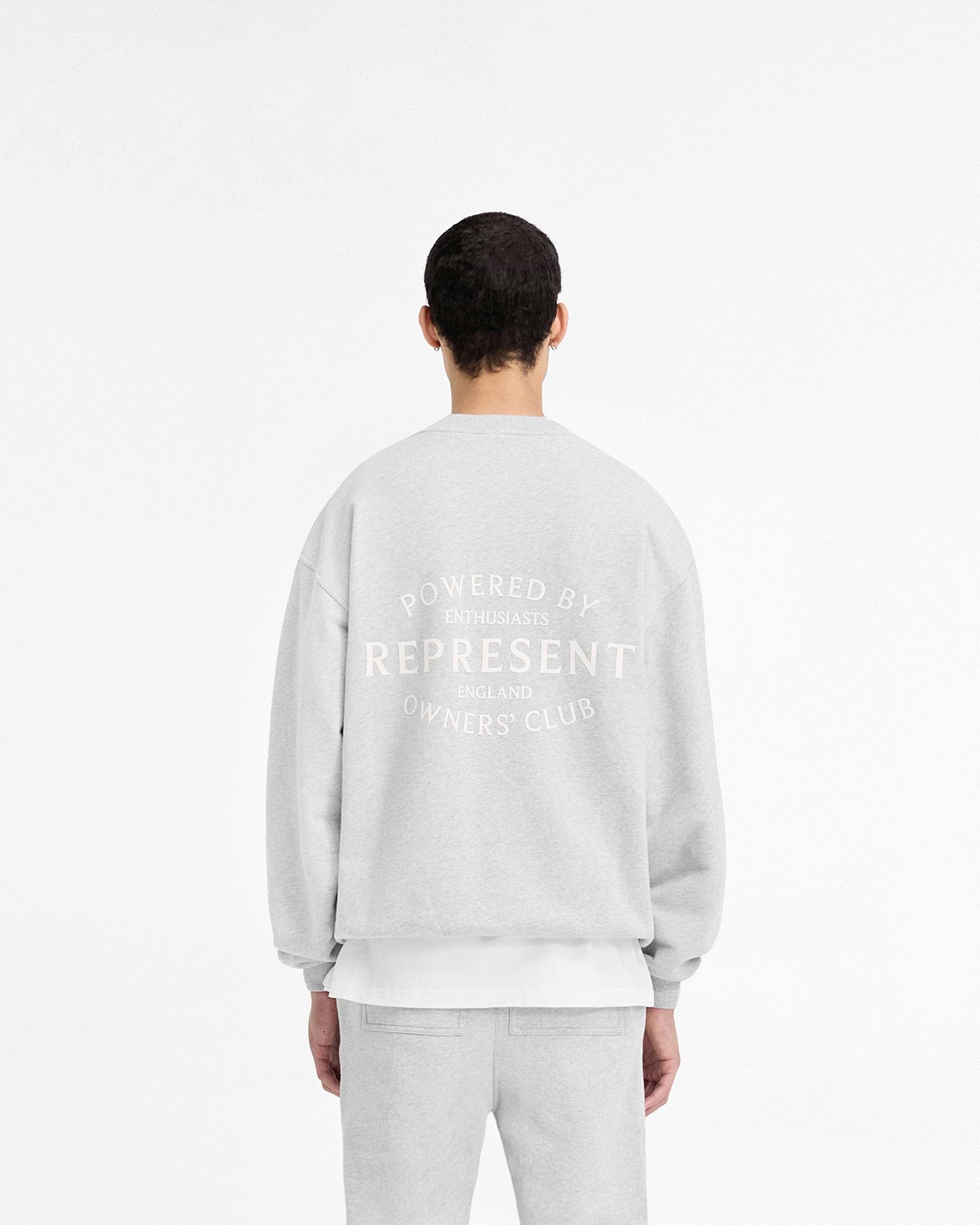 Represent Owners Club Stamp Sweater - Gris Ceniza