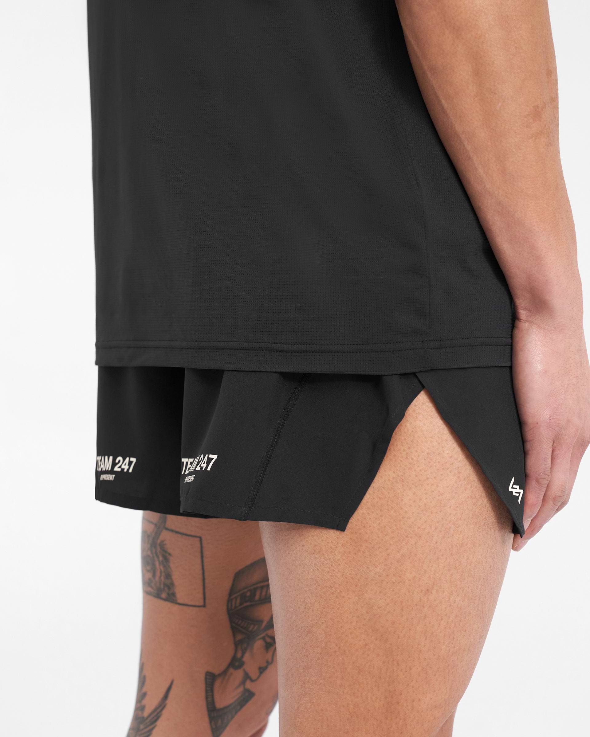 Team 247 Race Shorts - Negro Intenso