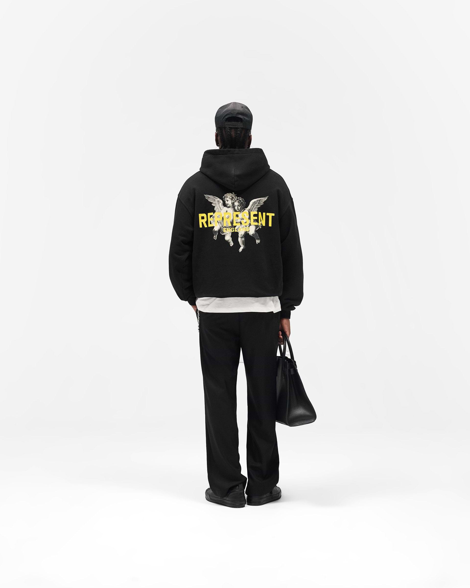 Legacy Cherubs Hoodie - Jet Black