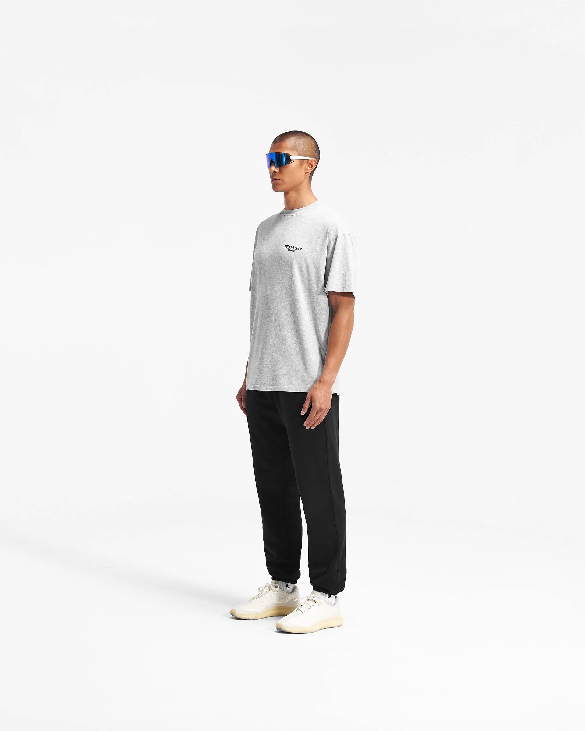 Team 247 Oversized T-Shirt - Gris Ceniza