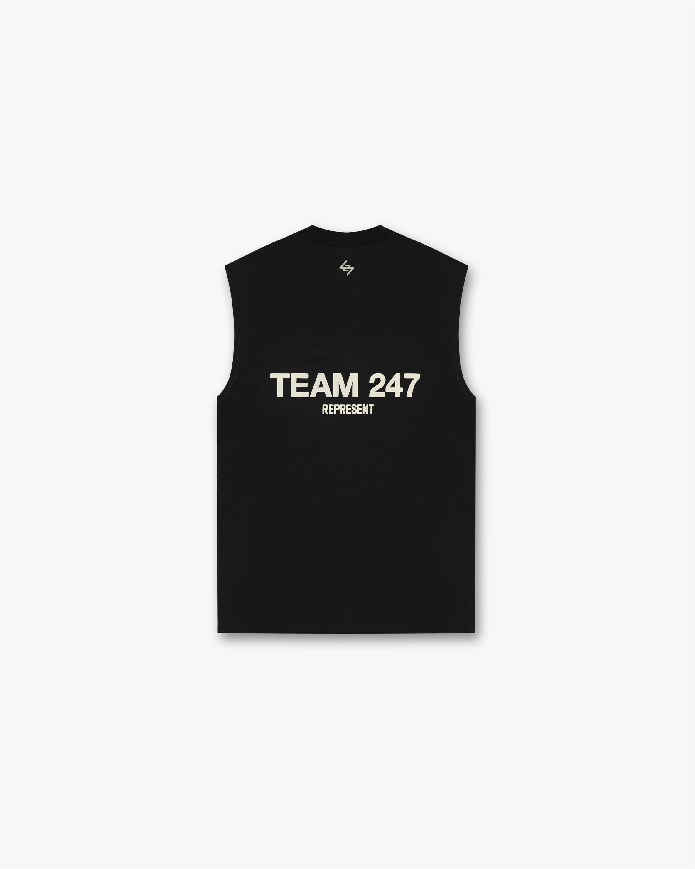 Team 247 Oversized Tank - Jet Black