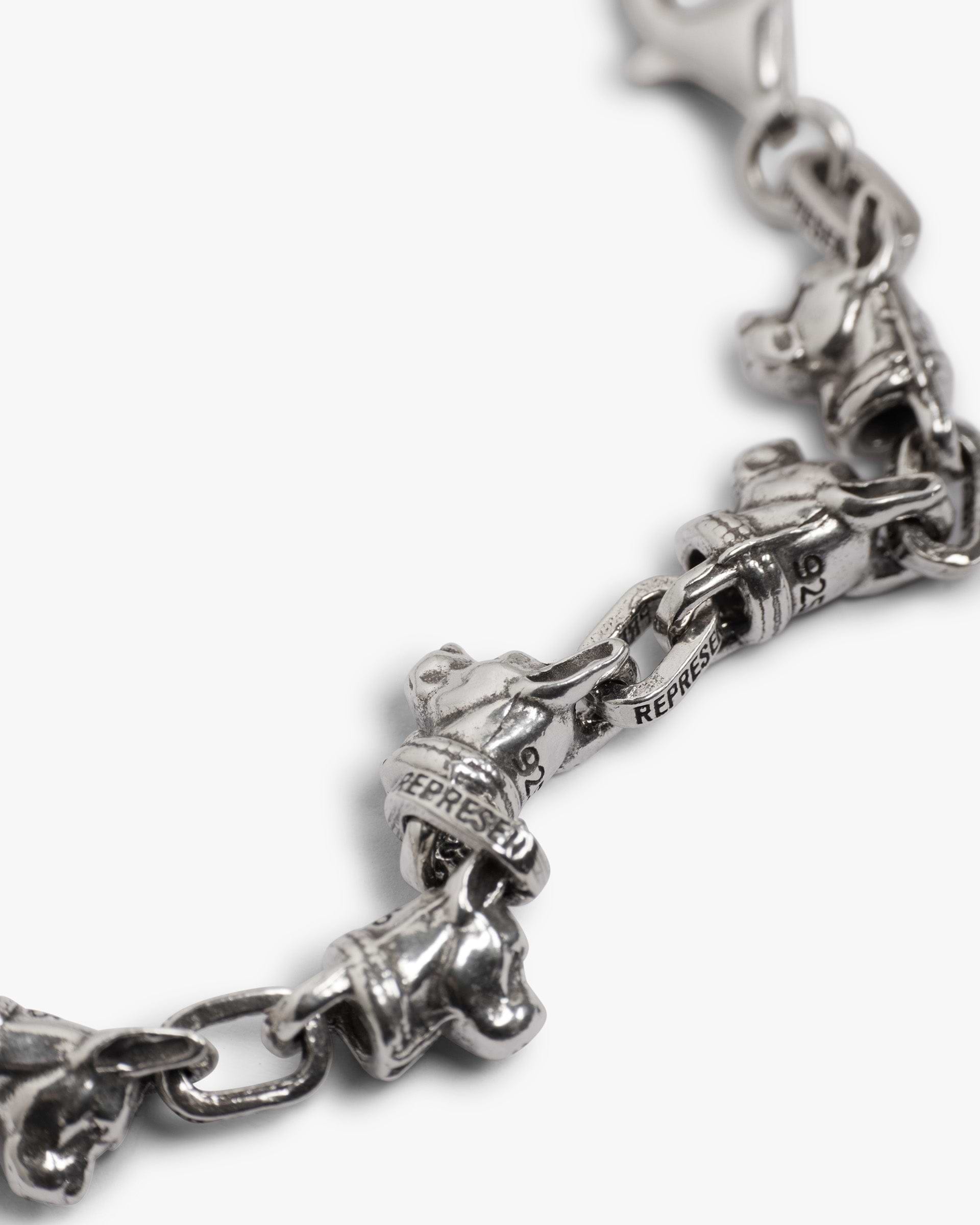 Doberman Necklace - Silver