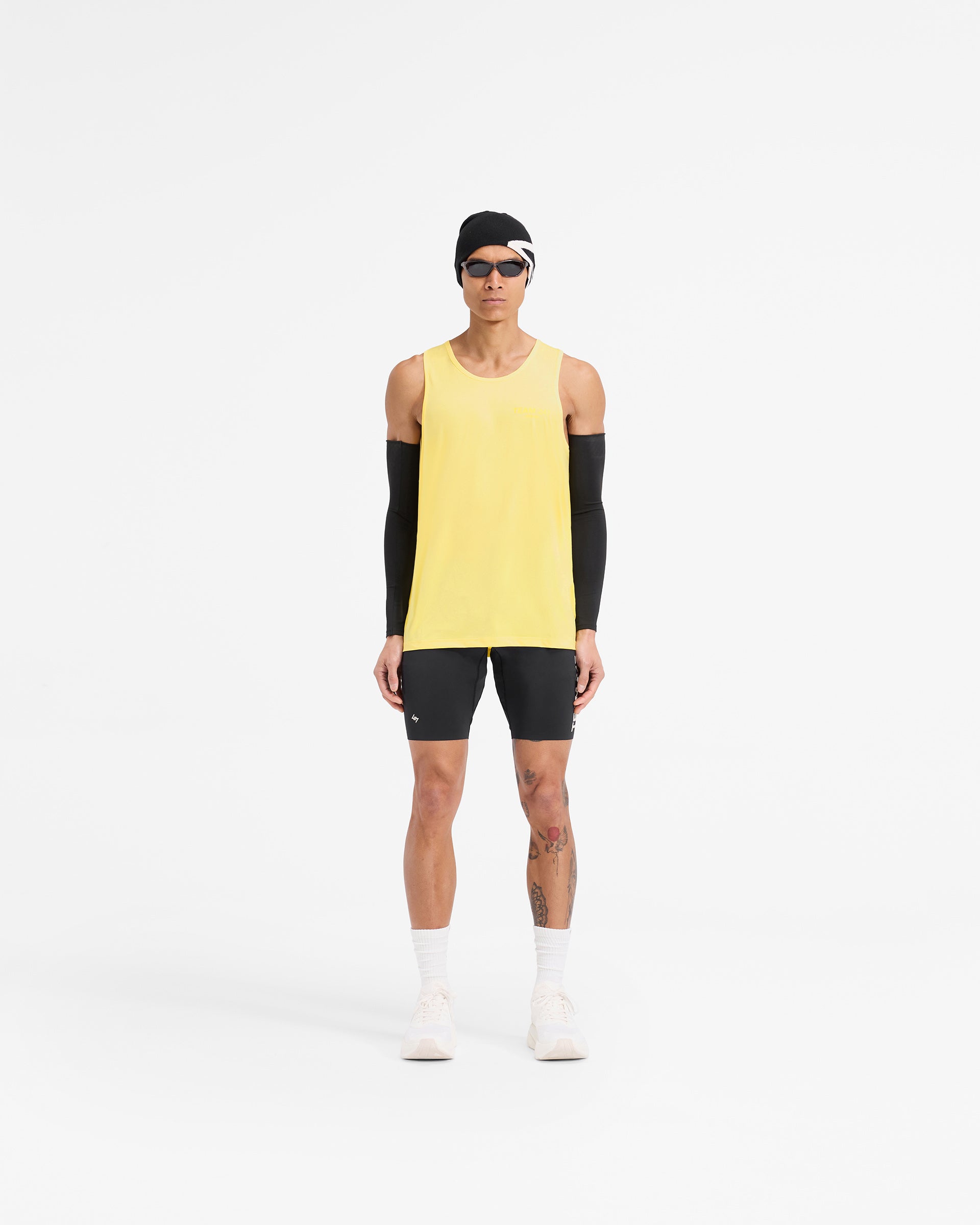 Team 247 Run Vest - Zitronengelb