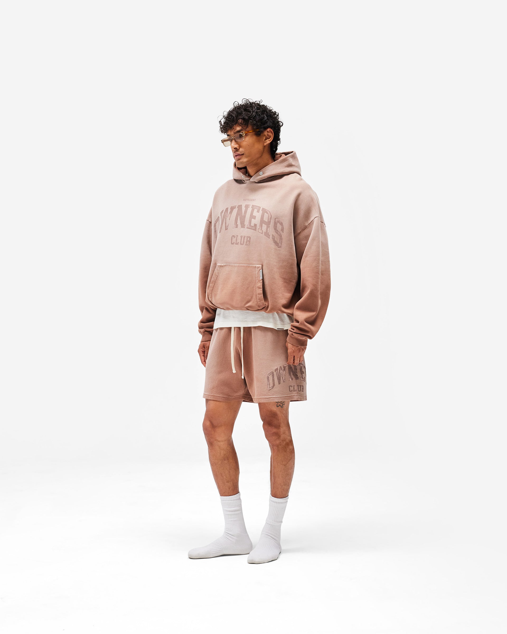 Represent Owners Club Mesh Short - Sienna