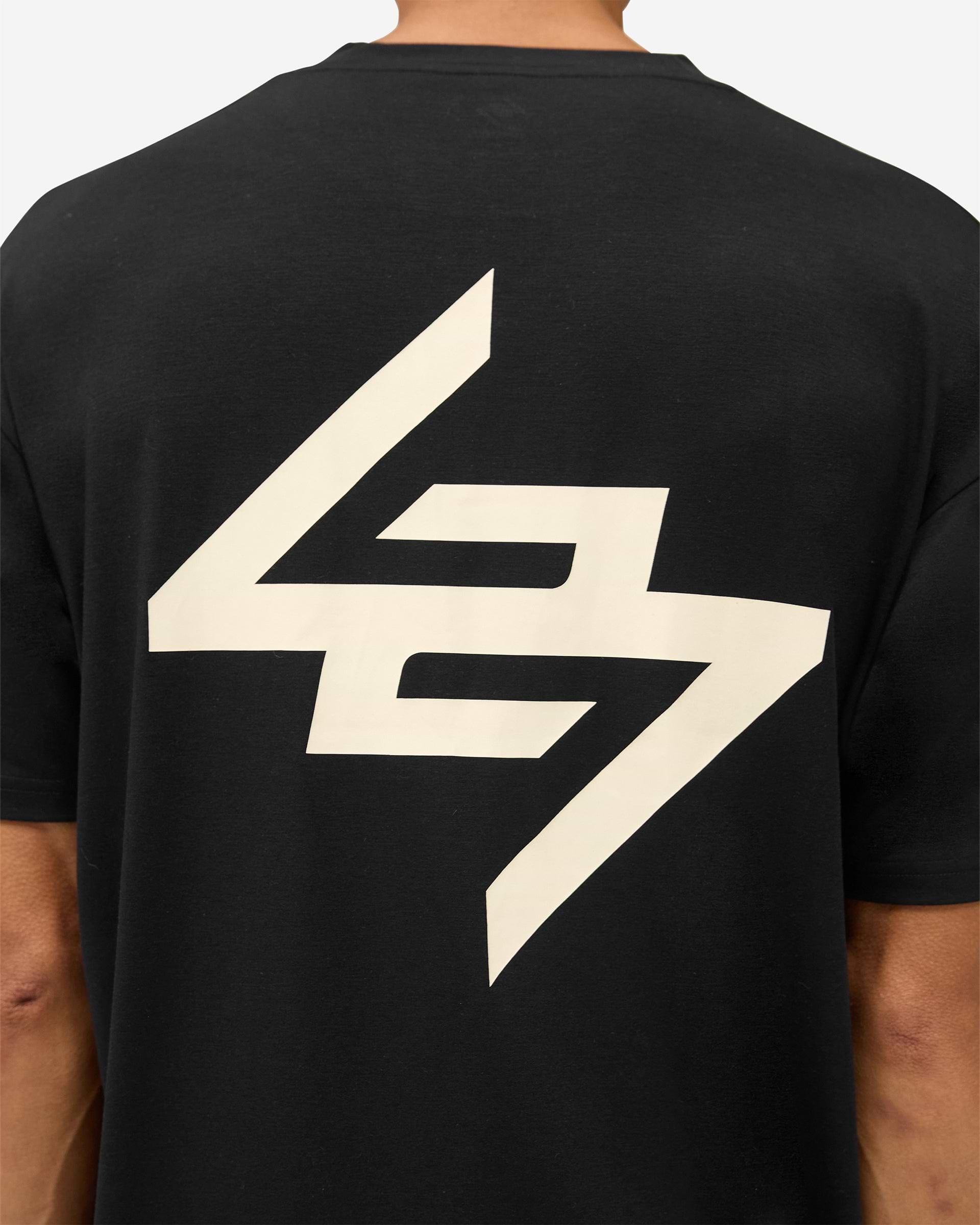 247 DNA Graphic T-Shirt - Jet Black