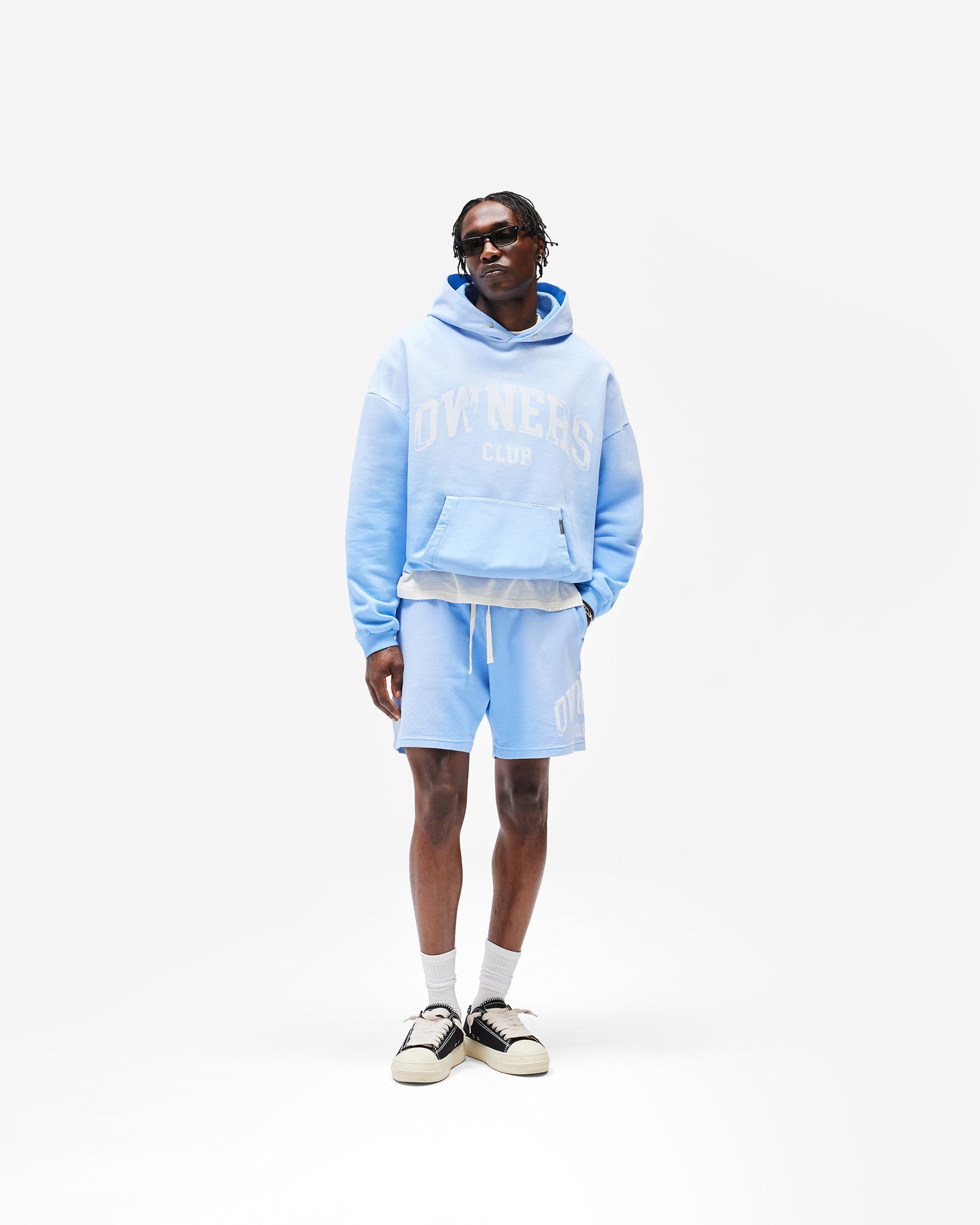 Represent Owners Club Hoodie - Sky Blue