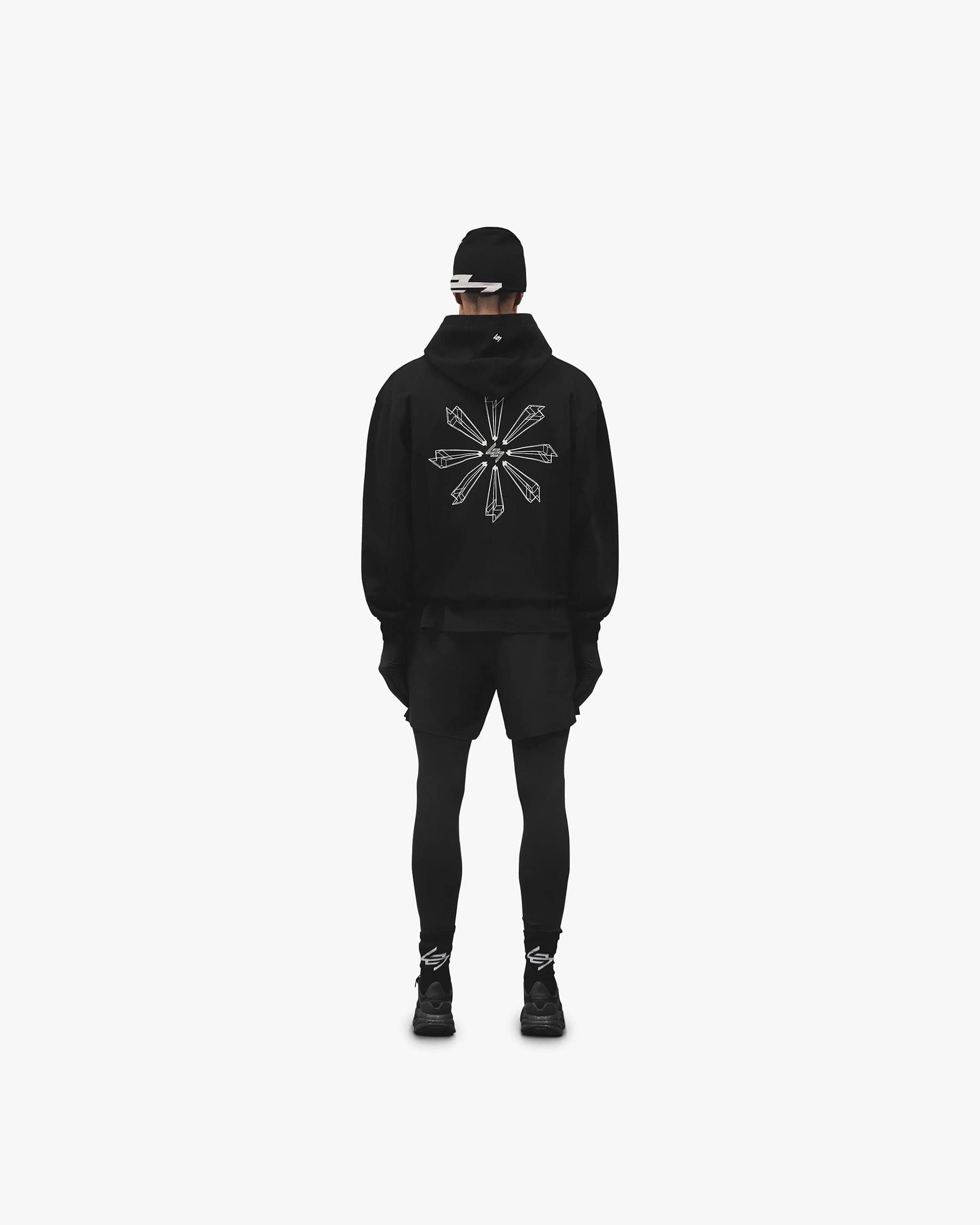 247 Uprising Zip Hoodie - Black