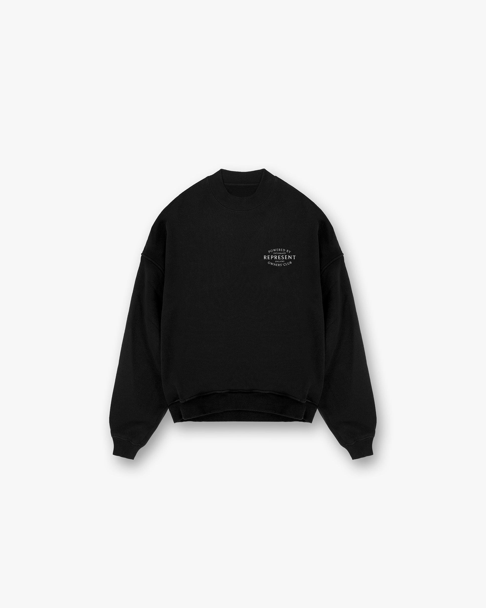 Represent Owners Club Stamp Sweater - Tiefschwarz