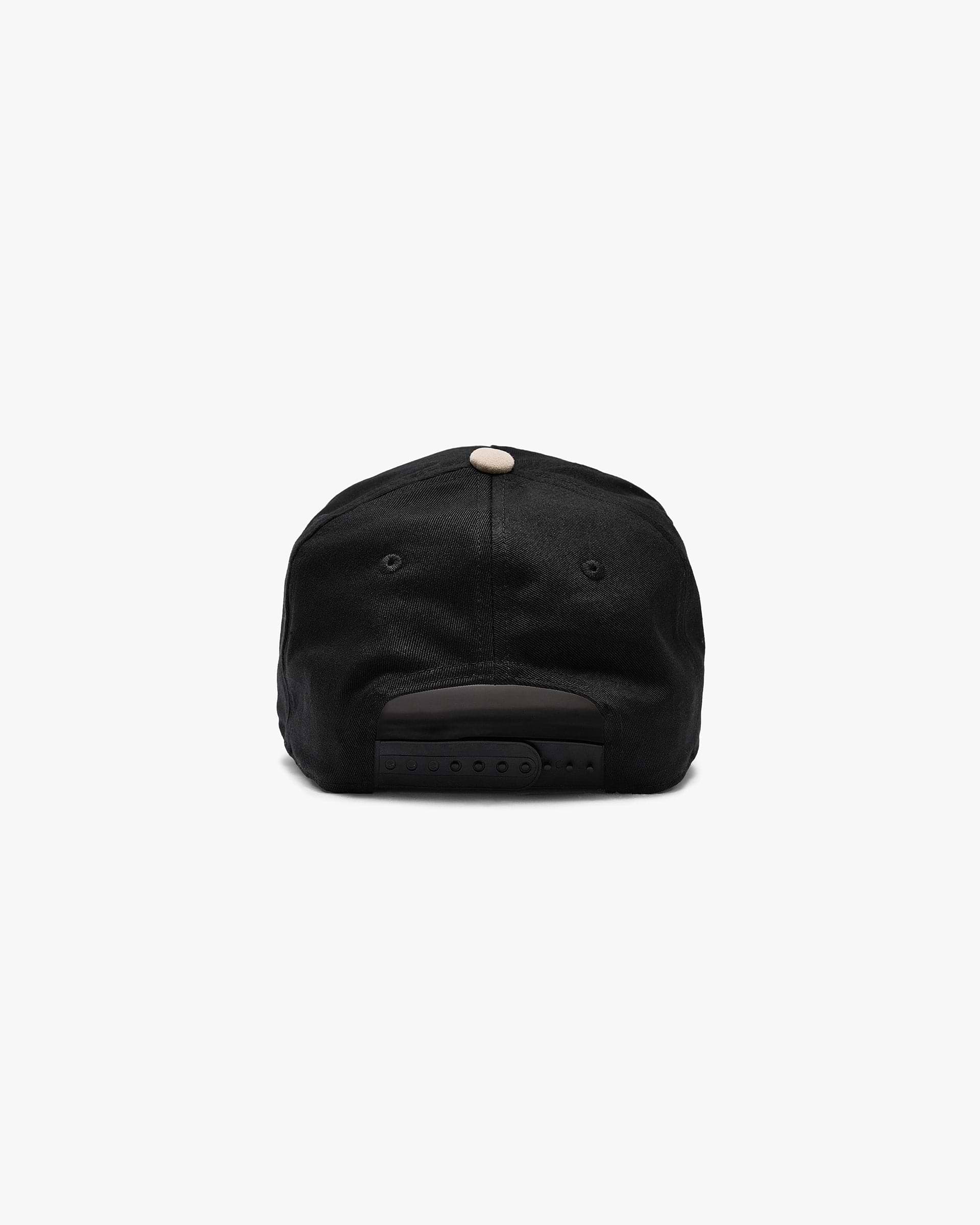Initial Crest Cap - Tiefschwarz