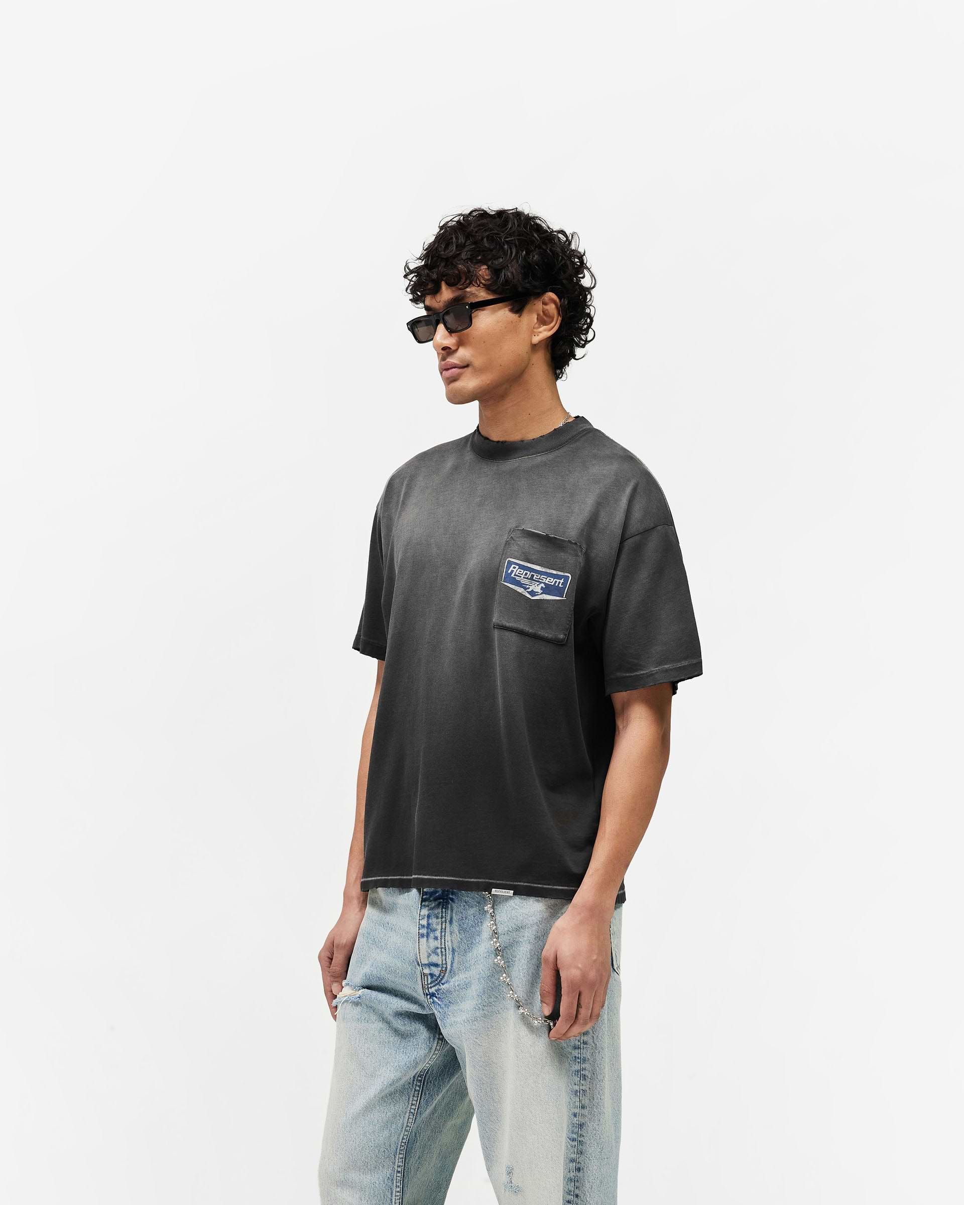 Nothing Faster T-Shirt - Stained Black