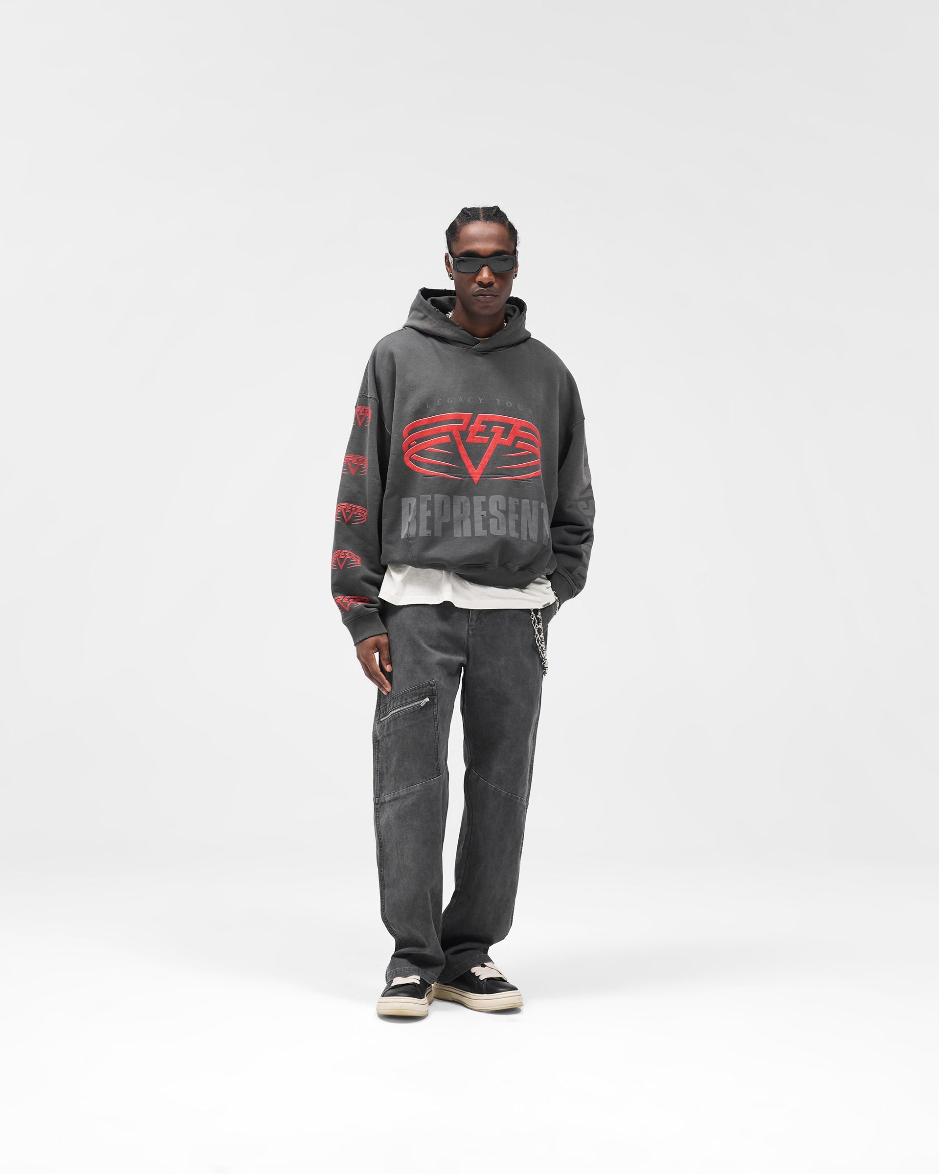 Reversible Living Legacy Tour Hoodie - Sun Fade Grey