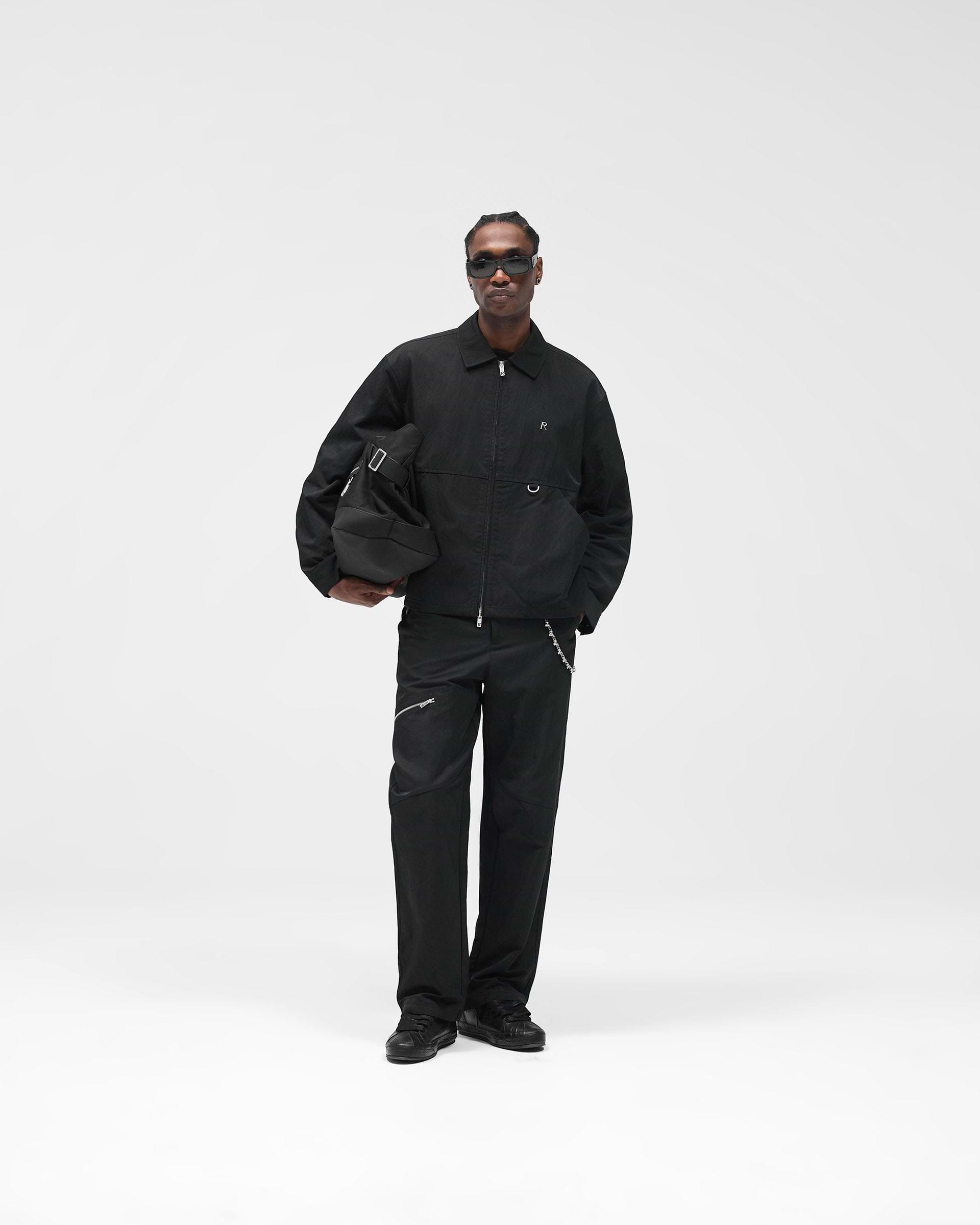 Nylon Workwear Pant - Jet Black
